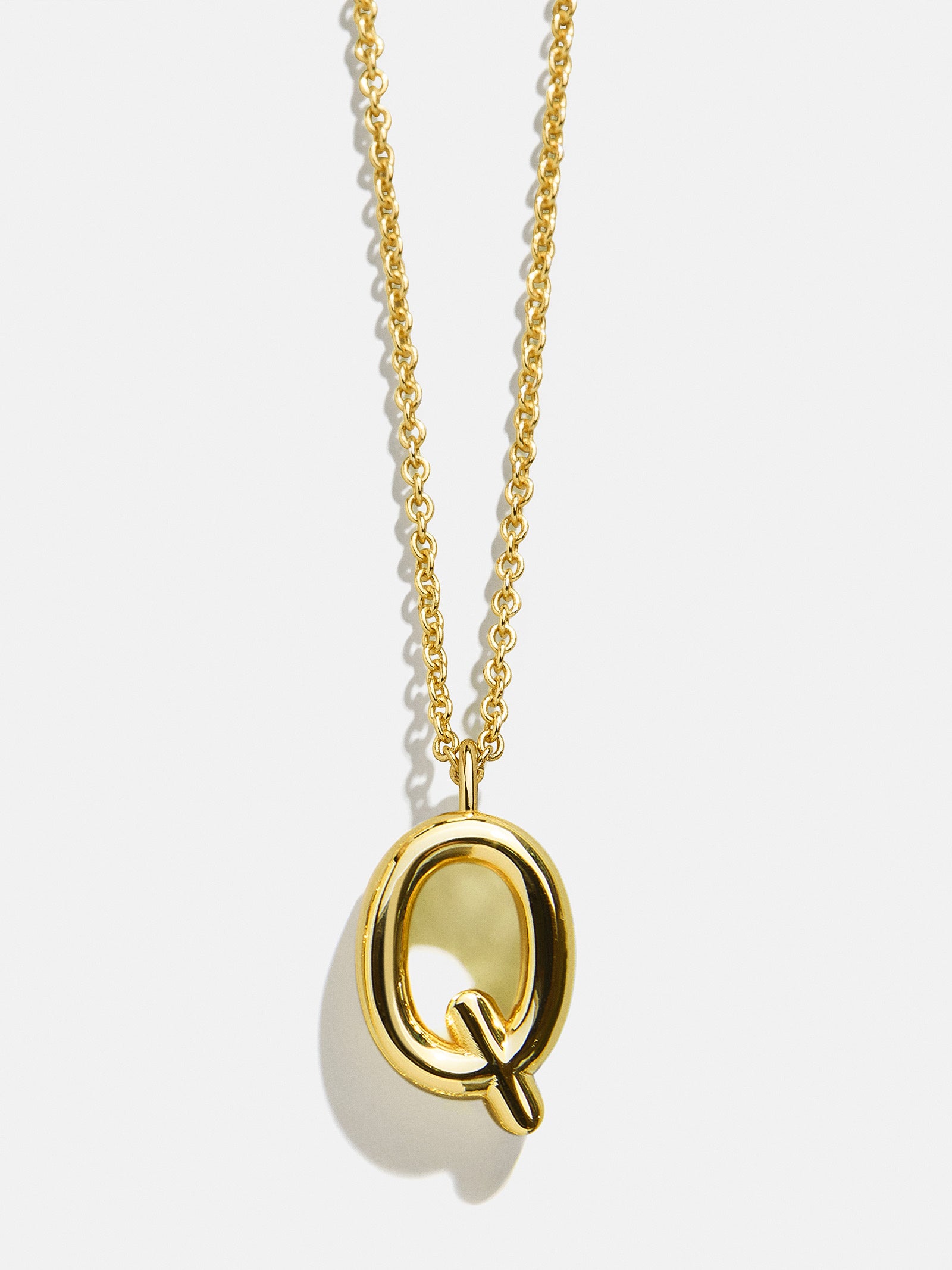 Premium Custom Gold Initial Necklace - Gold Plated Brass for Personalized Style