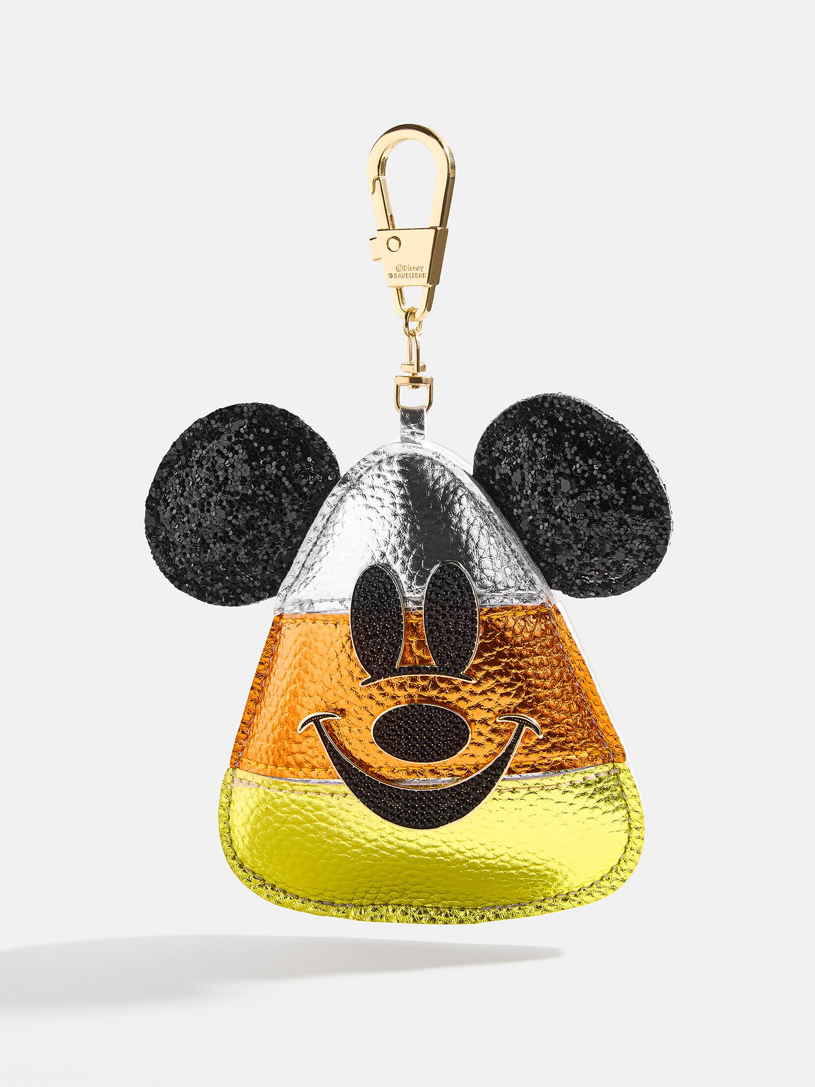 Disney Mickey Mouse Candy Corn Puffy Bag Charm - Halloween Magic Accessory