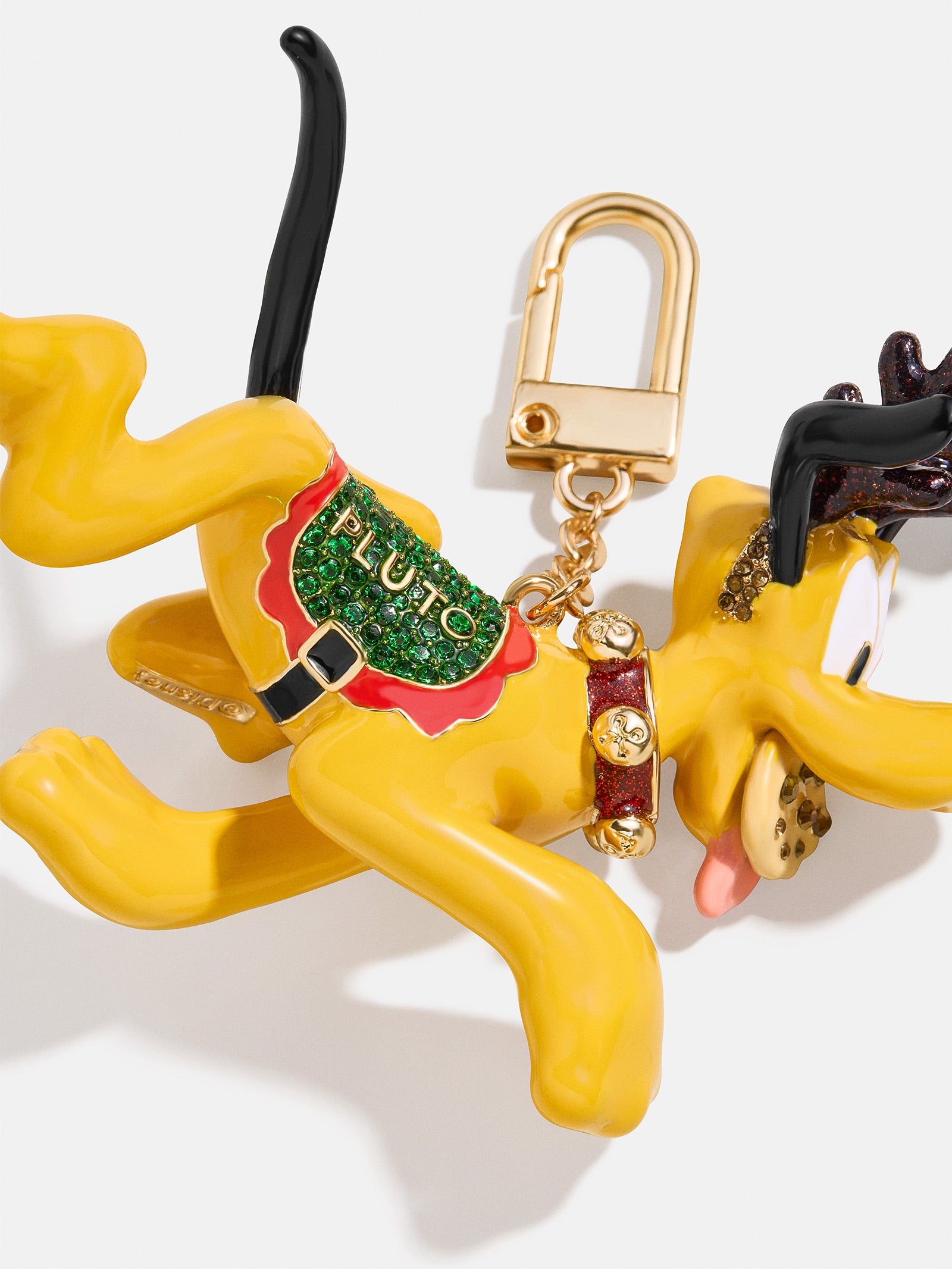 Disney Pluto Reindeer Bag Charm - Premium Holiday Accessory