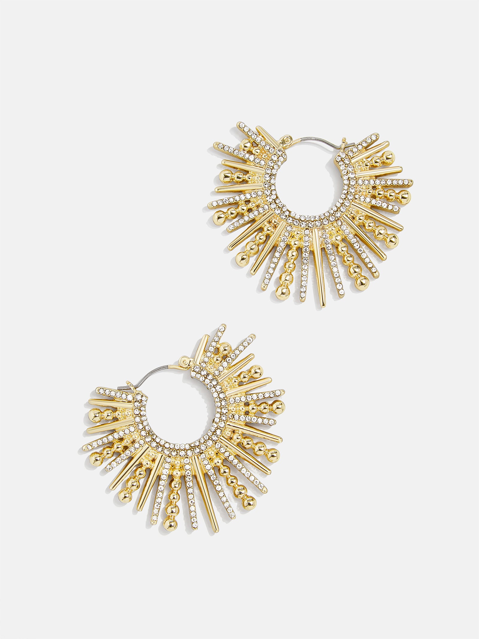 Premium Jaskamal Gold Hoop Earrings - Ultimate Statement Piece