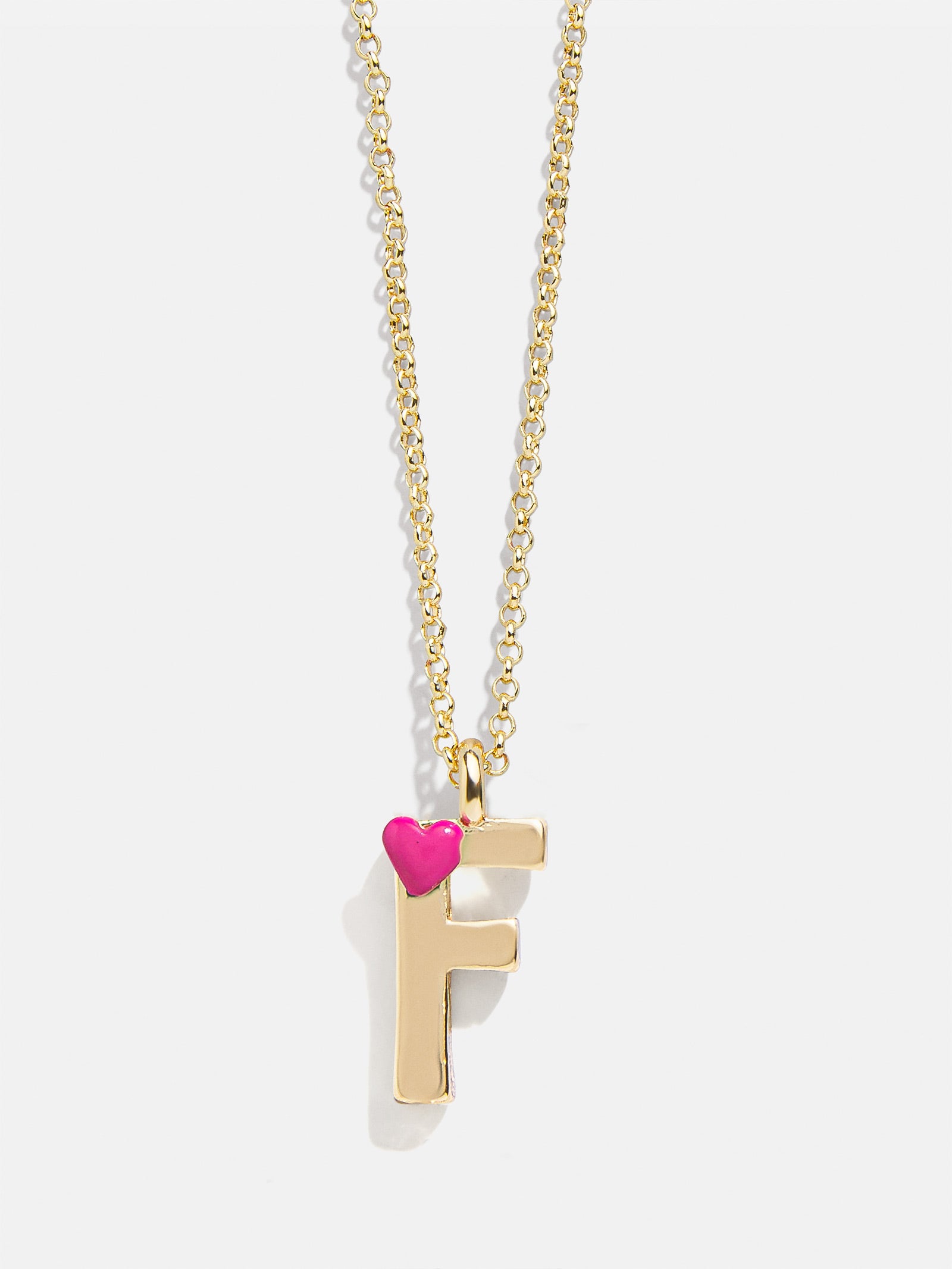 Premium Kids' Heart Initial Necklace - Personalized Gold Jewelry