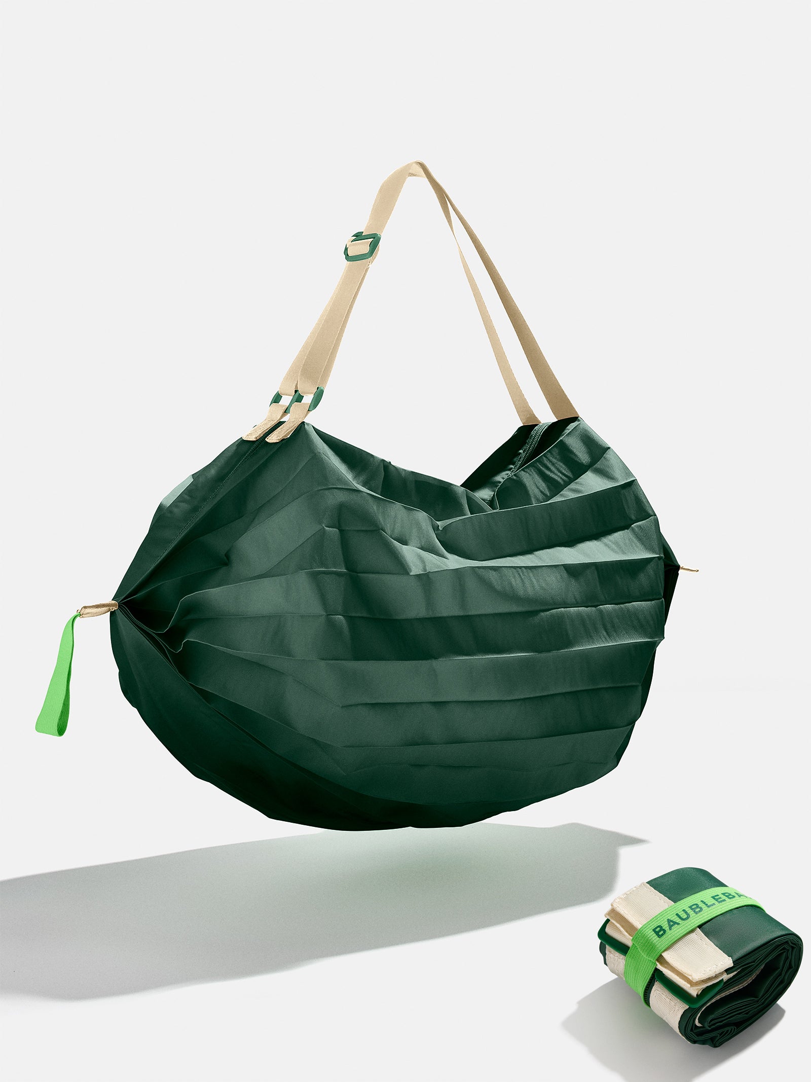 Ultimate On-The-Go Compact Tote Bag - Stylish Green