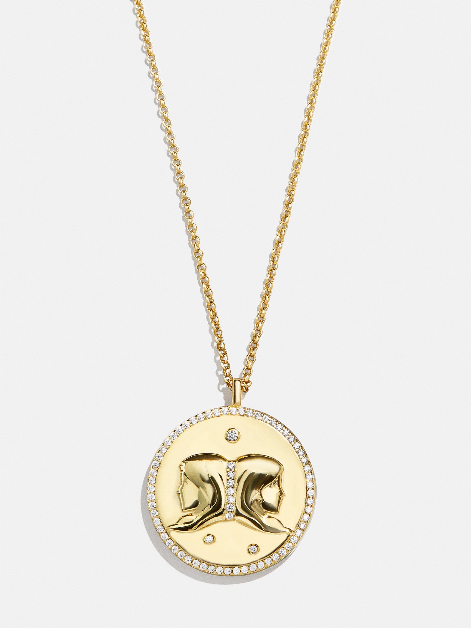 Premium Zodiac 18K Gold Medallion Necklace - Ultimate Astrology Jewelry