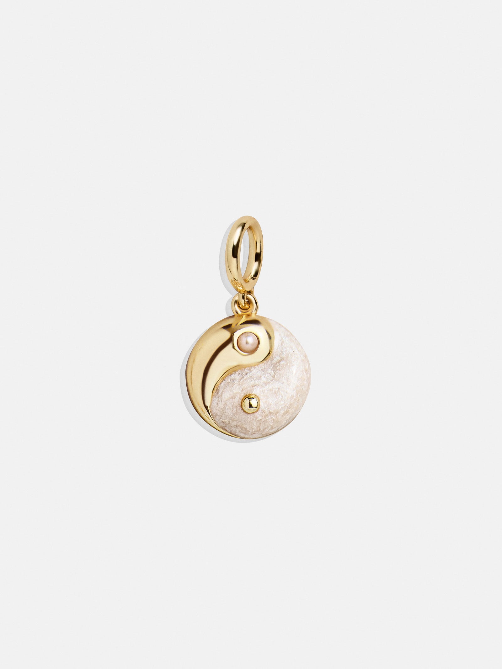 Premium Yin Yang Pearl Protection Charm Necklace