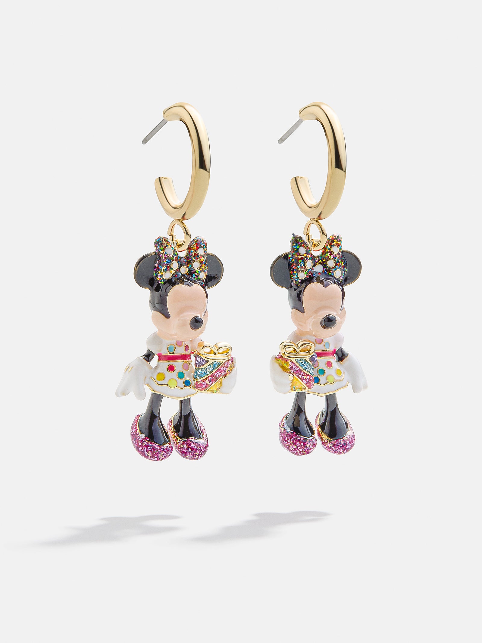 Premium Disney Minnie Mouse Celebration Huggie Earrings