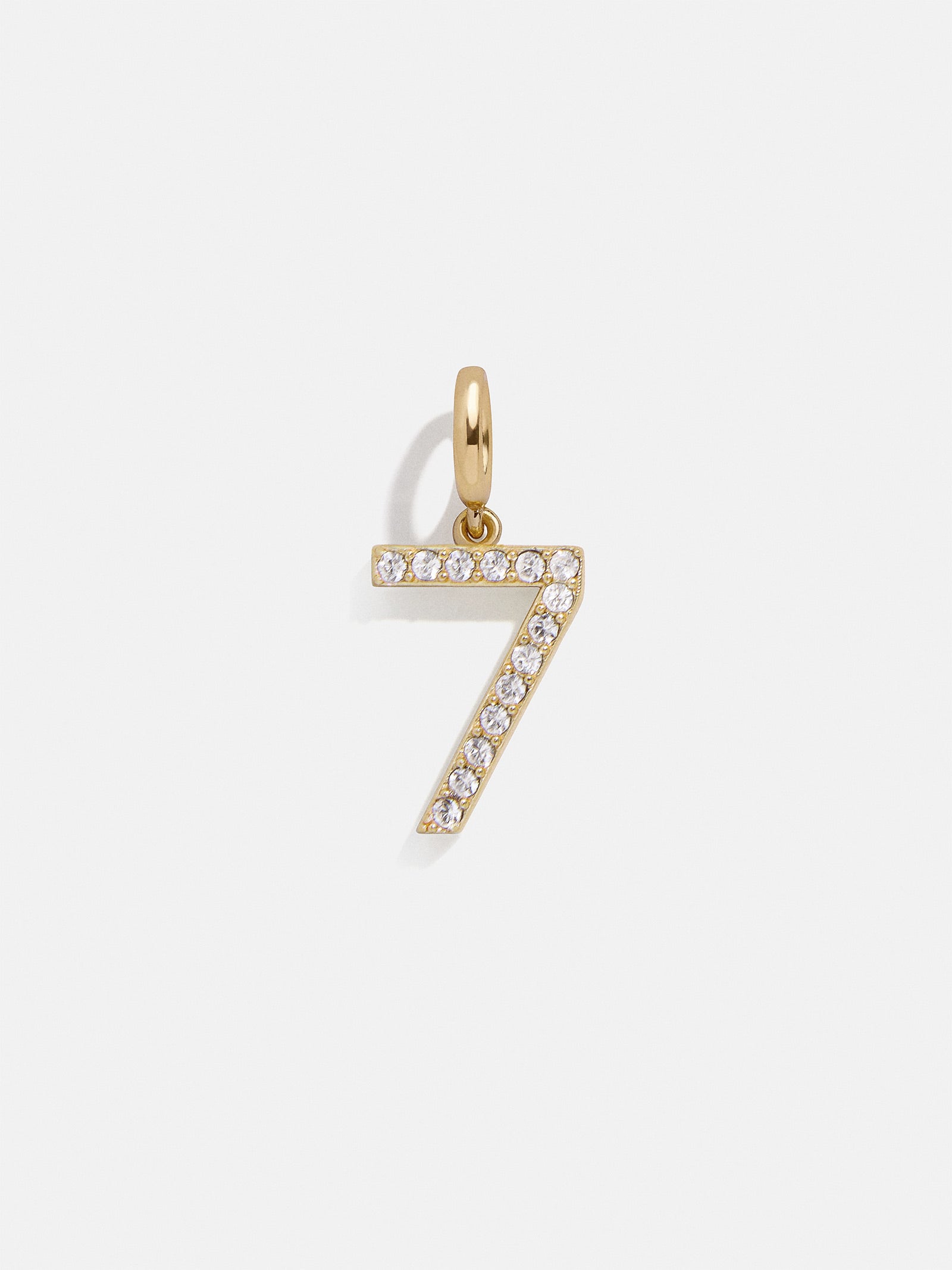 Ultimate Pavé Number Cluster Charm - Modern & Versatile