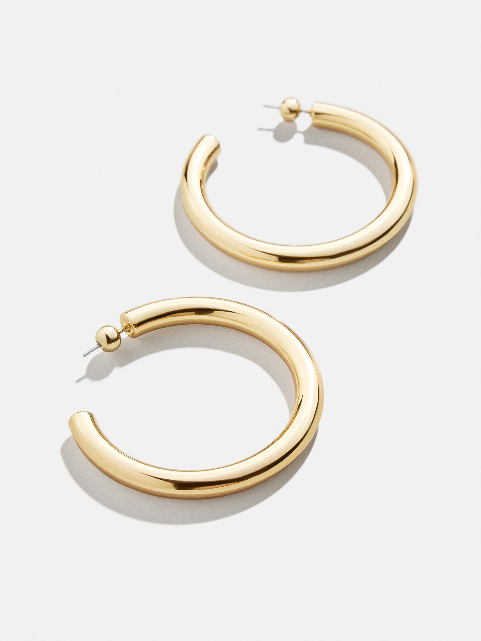 Premium Dalilah Hoop Earrings - 46MM Gold Statement Piece