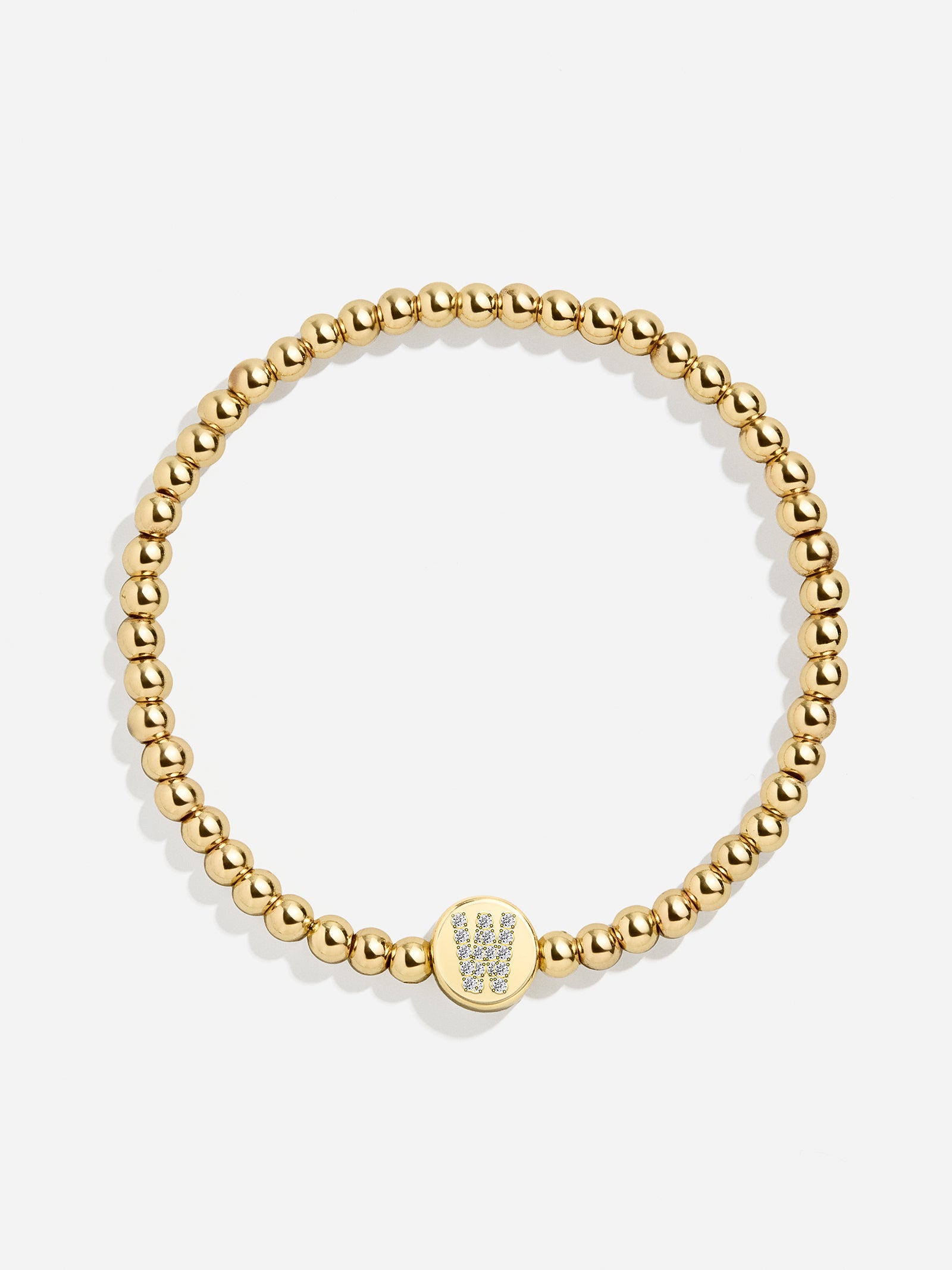 Premium Carmen Initial Disc Pisa Bracelet - Gold | Personalized Style