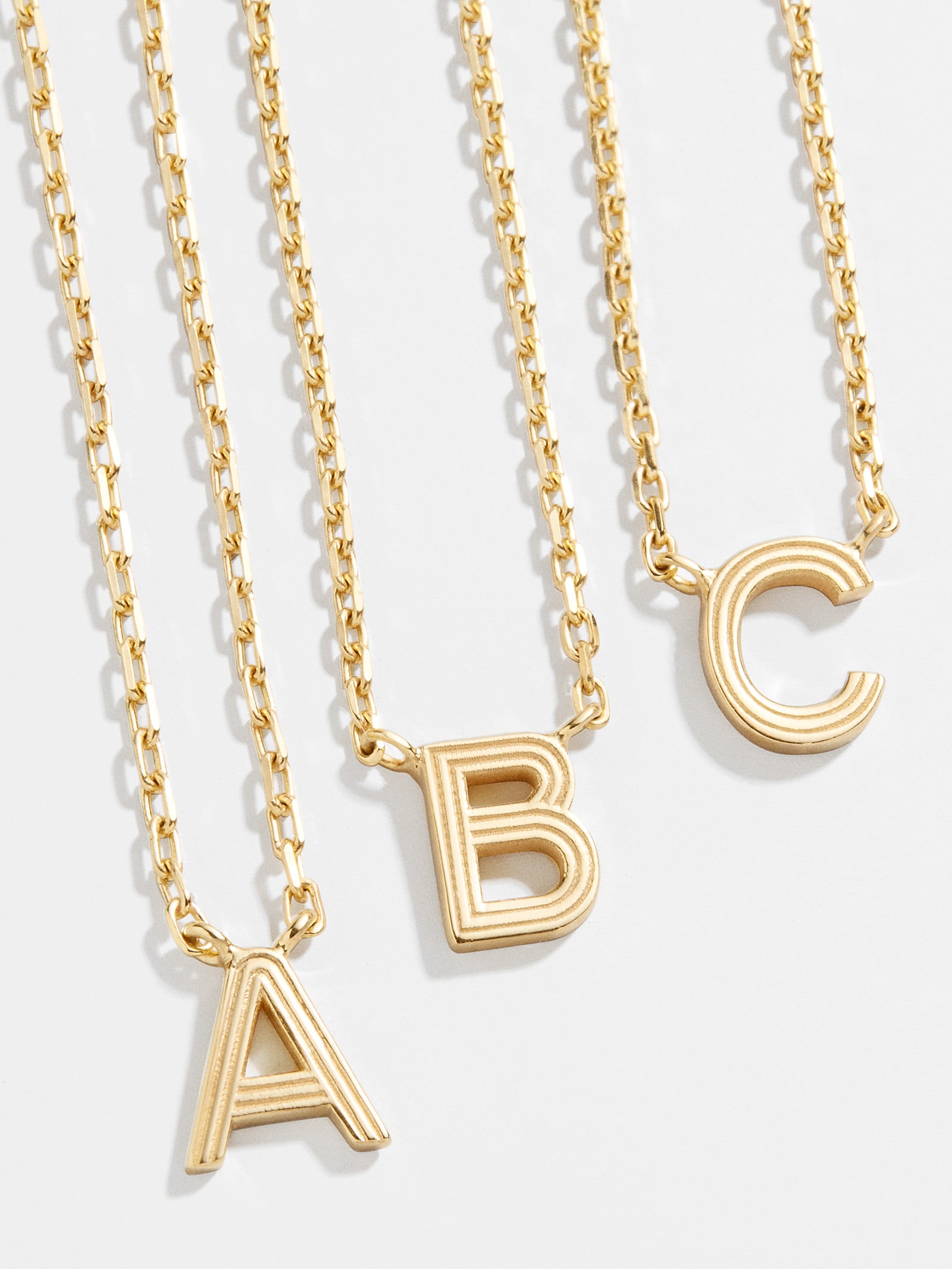 Premium 18K Gold Initial Necklace - Personalized Elegance