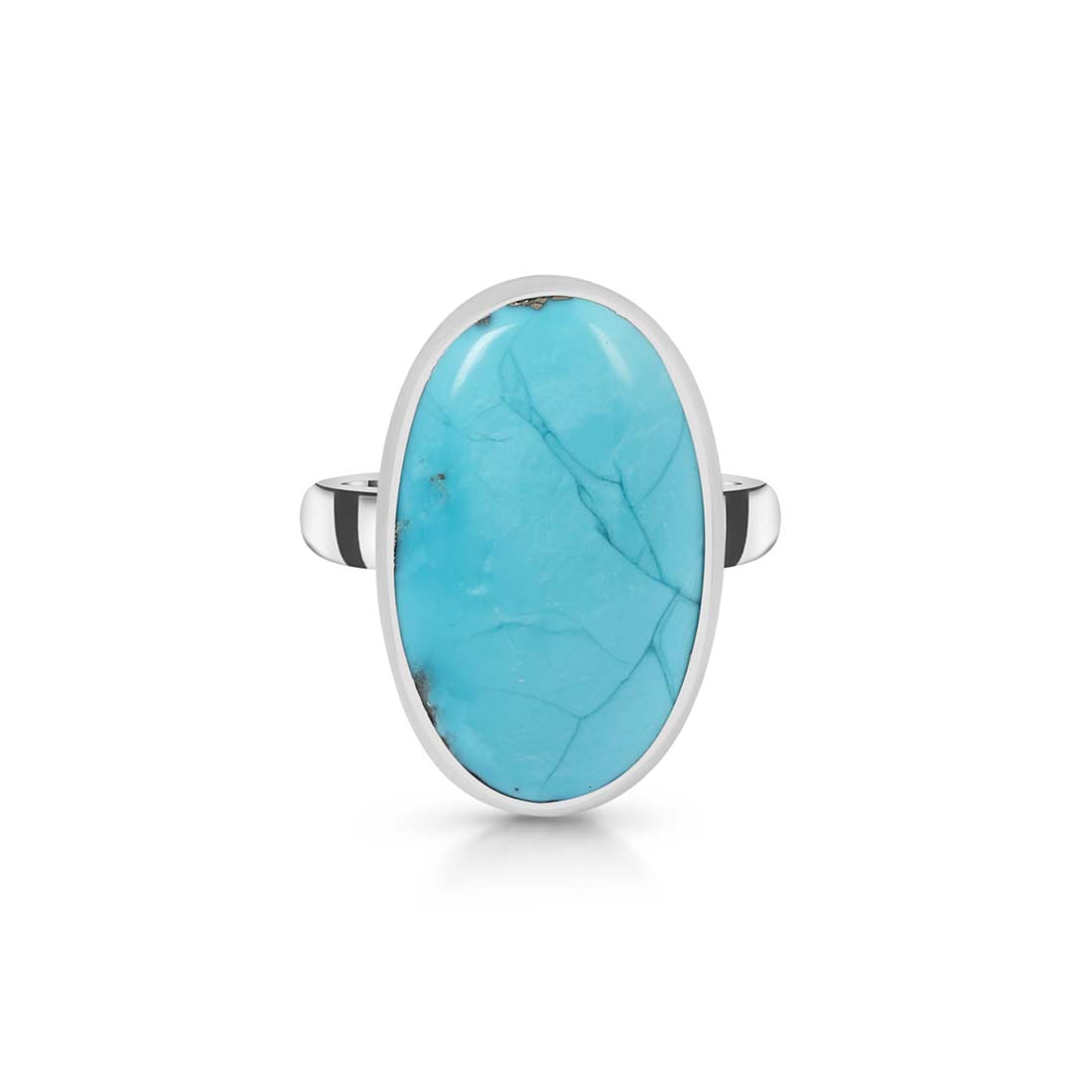 Premium Turquoise Adjustable Ring - TRQ-R-197 | Sagacia Jewelry