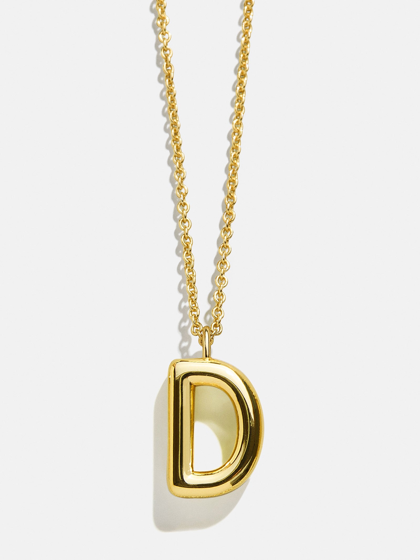 Premium Custom Gold Initial Necklace - Gold Plated Brass for Personalized Style