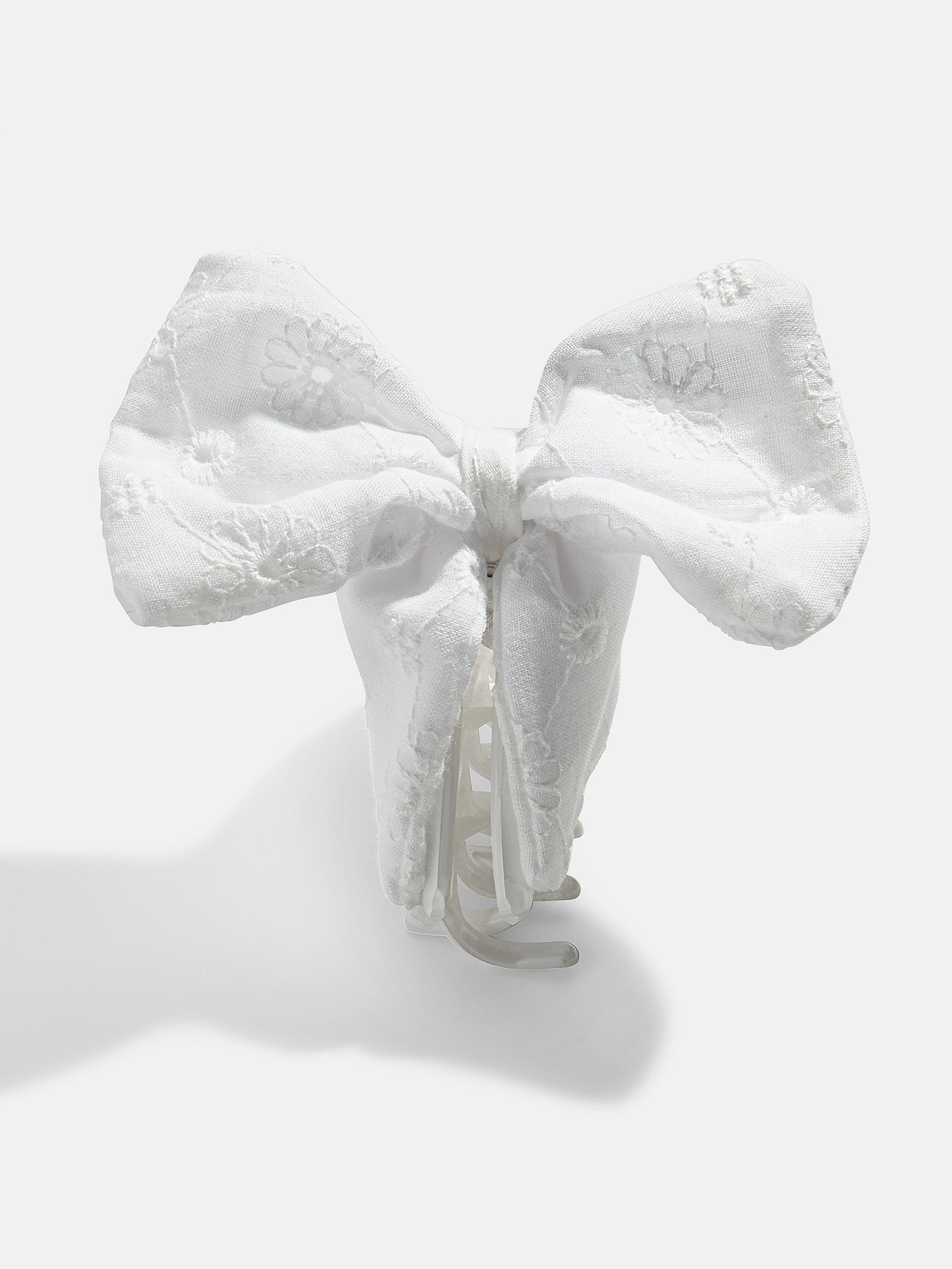 Premium Maria Hair Clip - White | Effortless Style