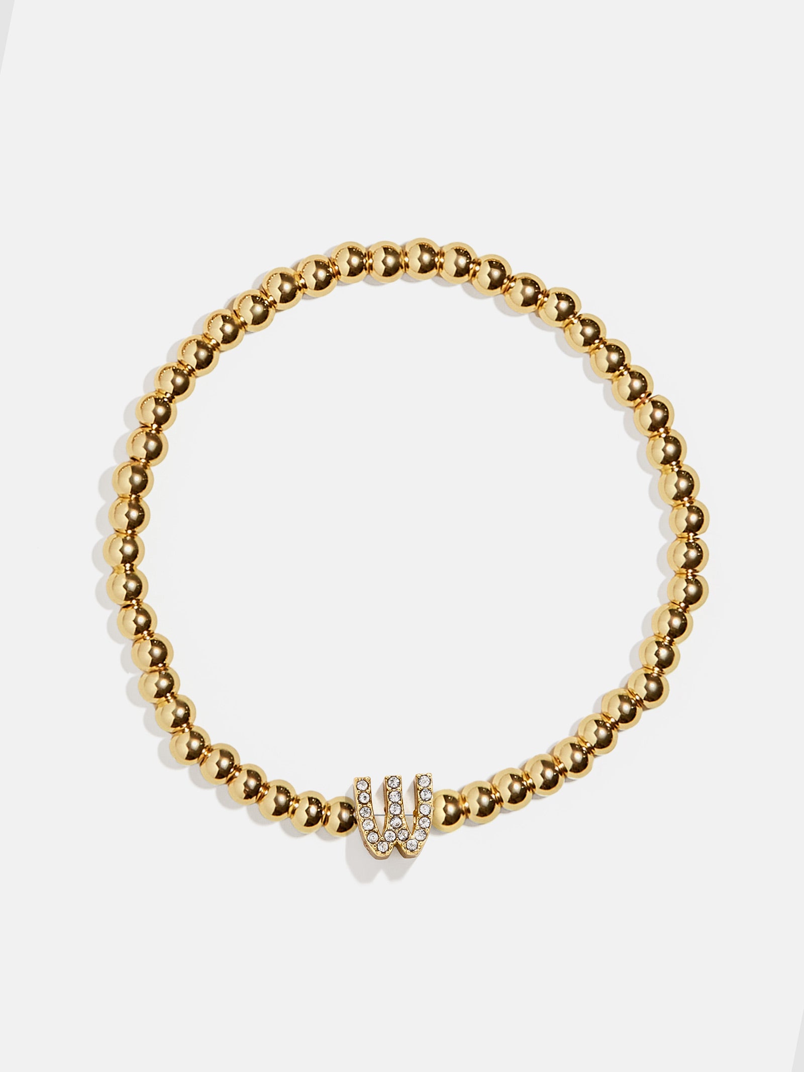 Premium Initial Pisa Bracelet - Elegant Pavé Vertical Design