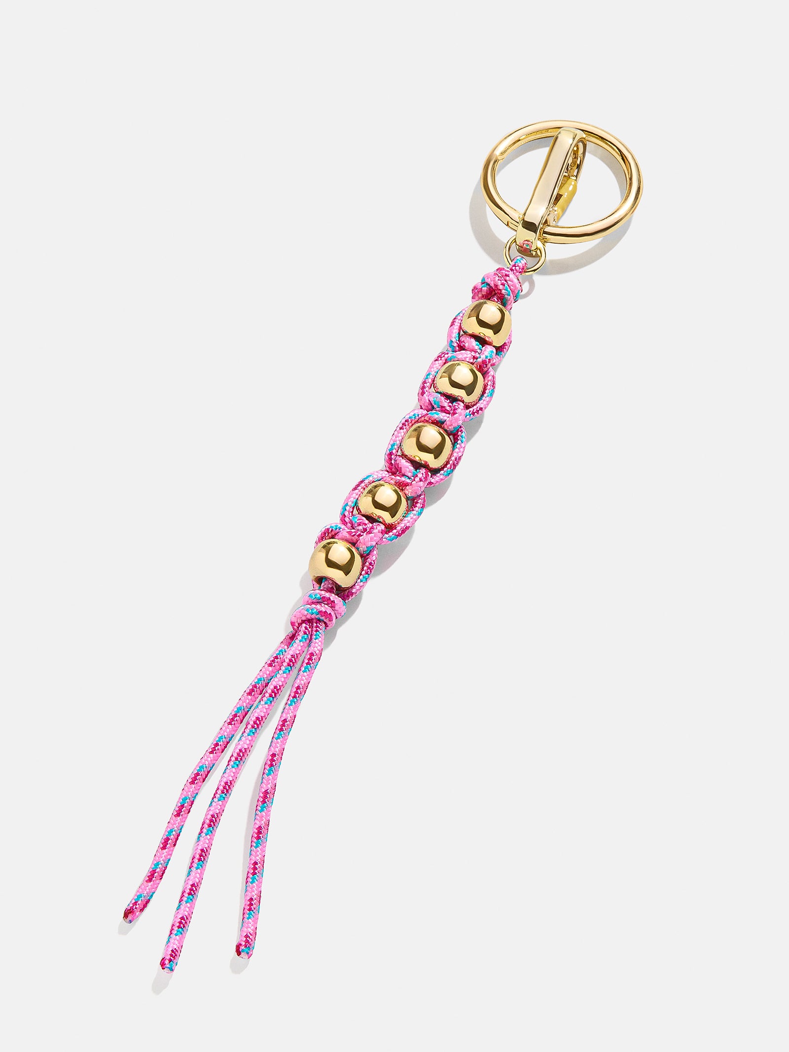 Premium Aria Bag Charm - Stylish Pink Accessory