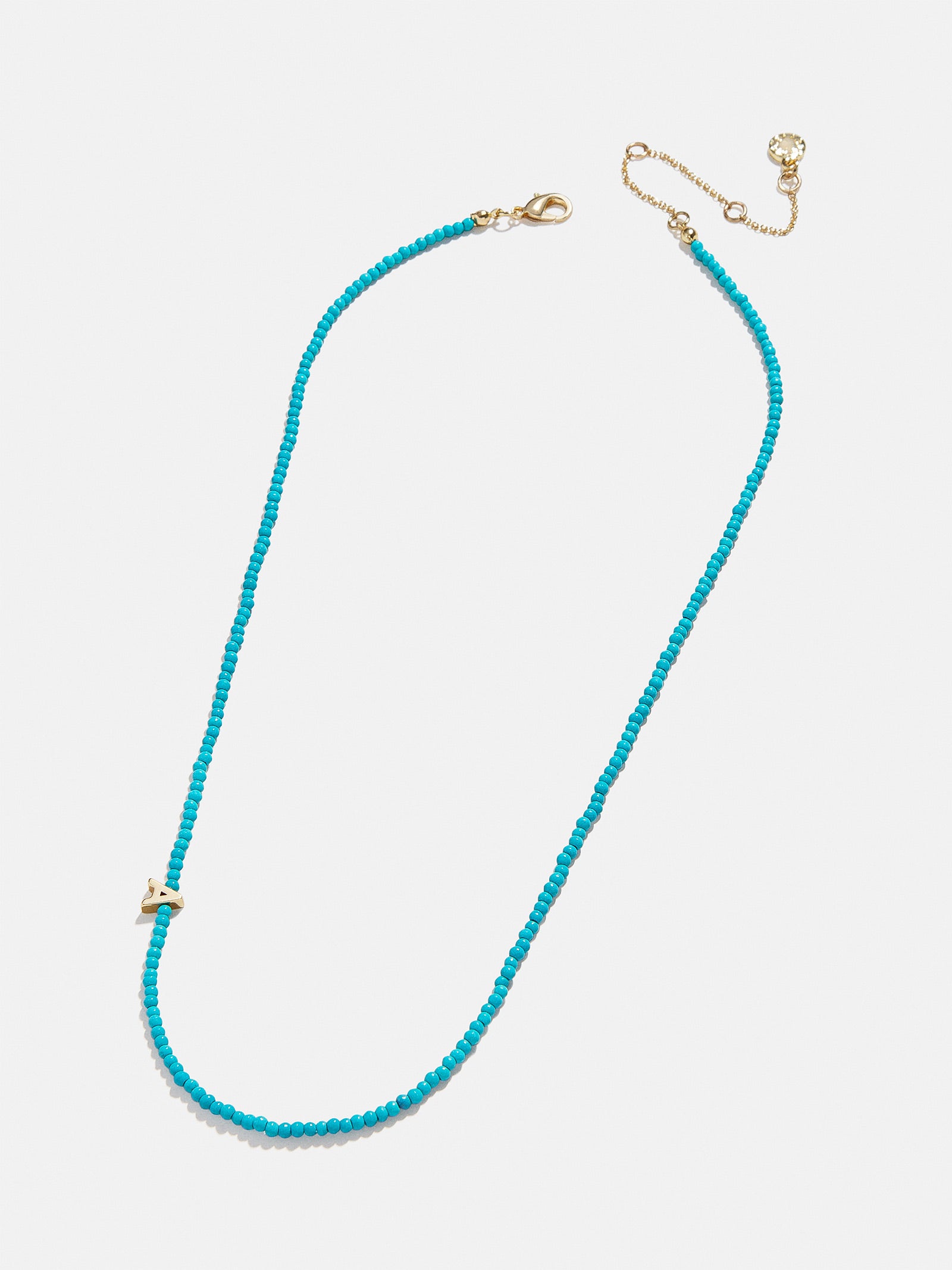 Premium Turquoise Initial Necklace - Personalized & Vibrant