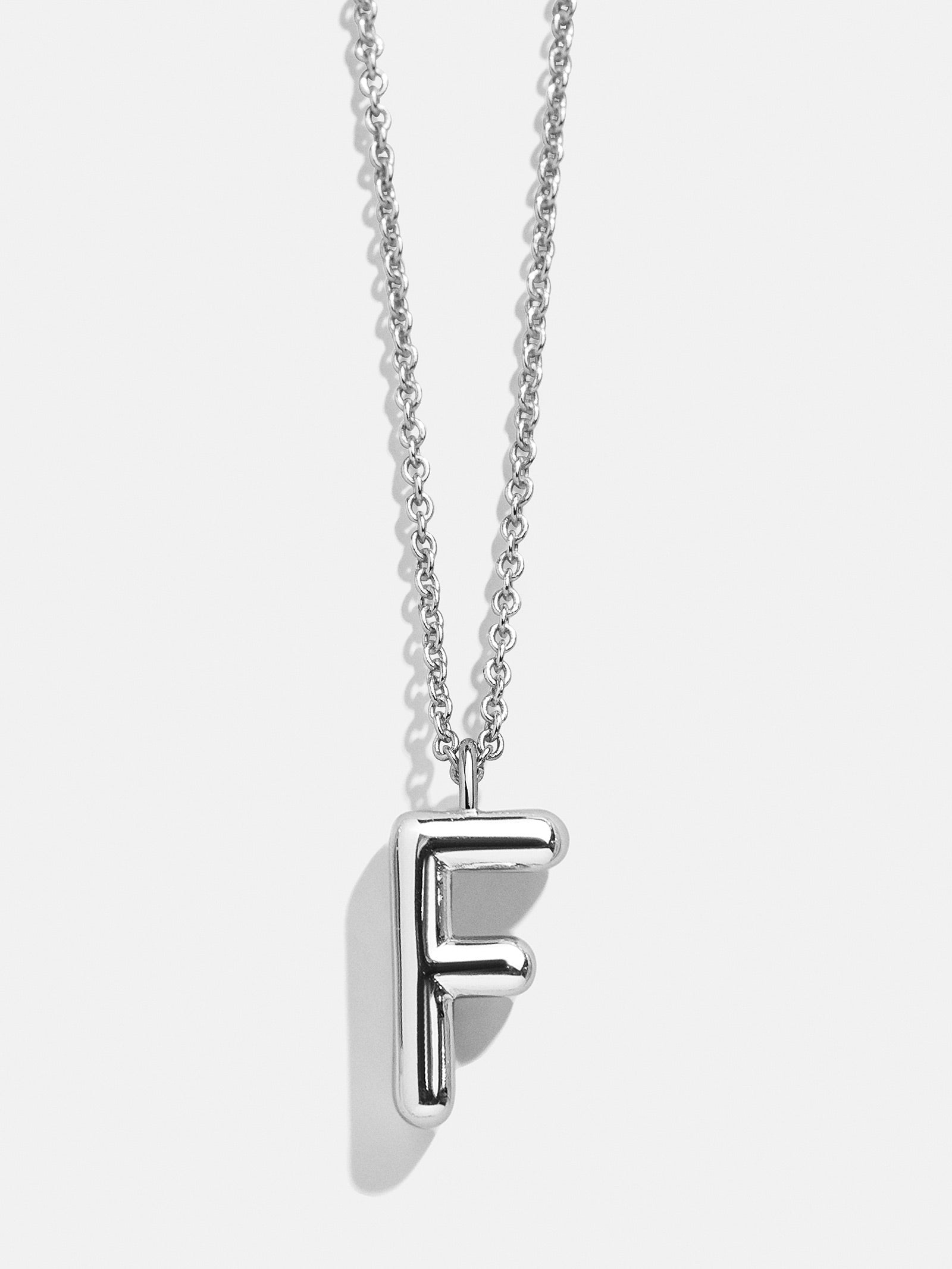 Premium Sterling Silver Custom Initial Necklace - Personalized Minimalist Jewelry