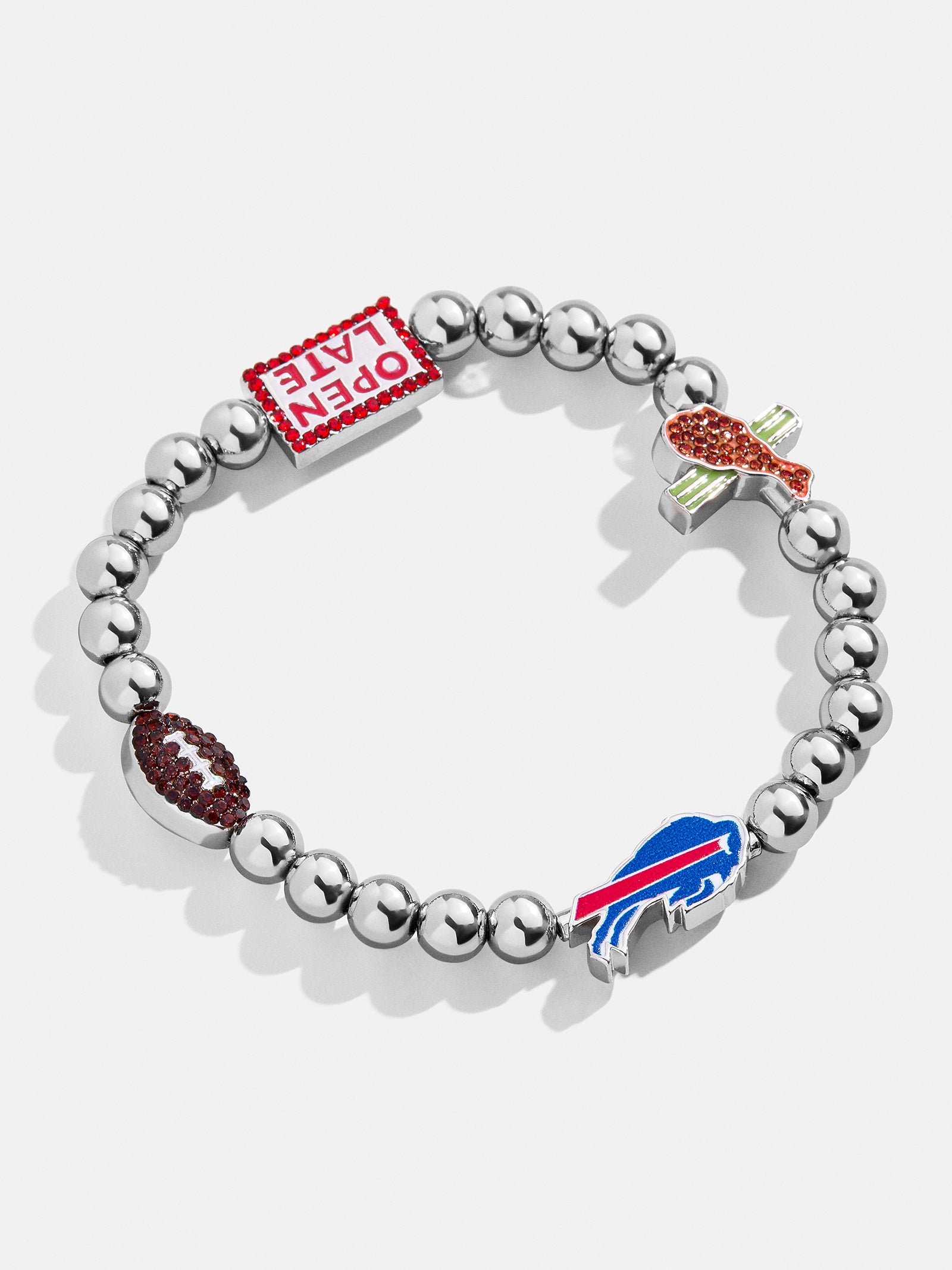 Premium Buffalo Bills NFL Charm Bracelet - Ultimate Team Spirit