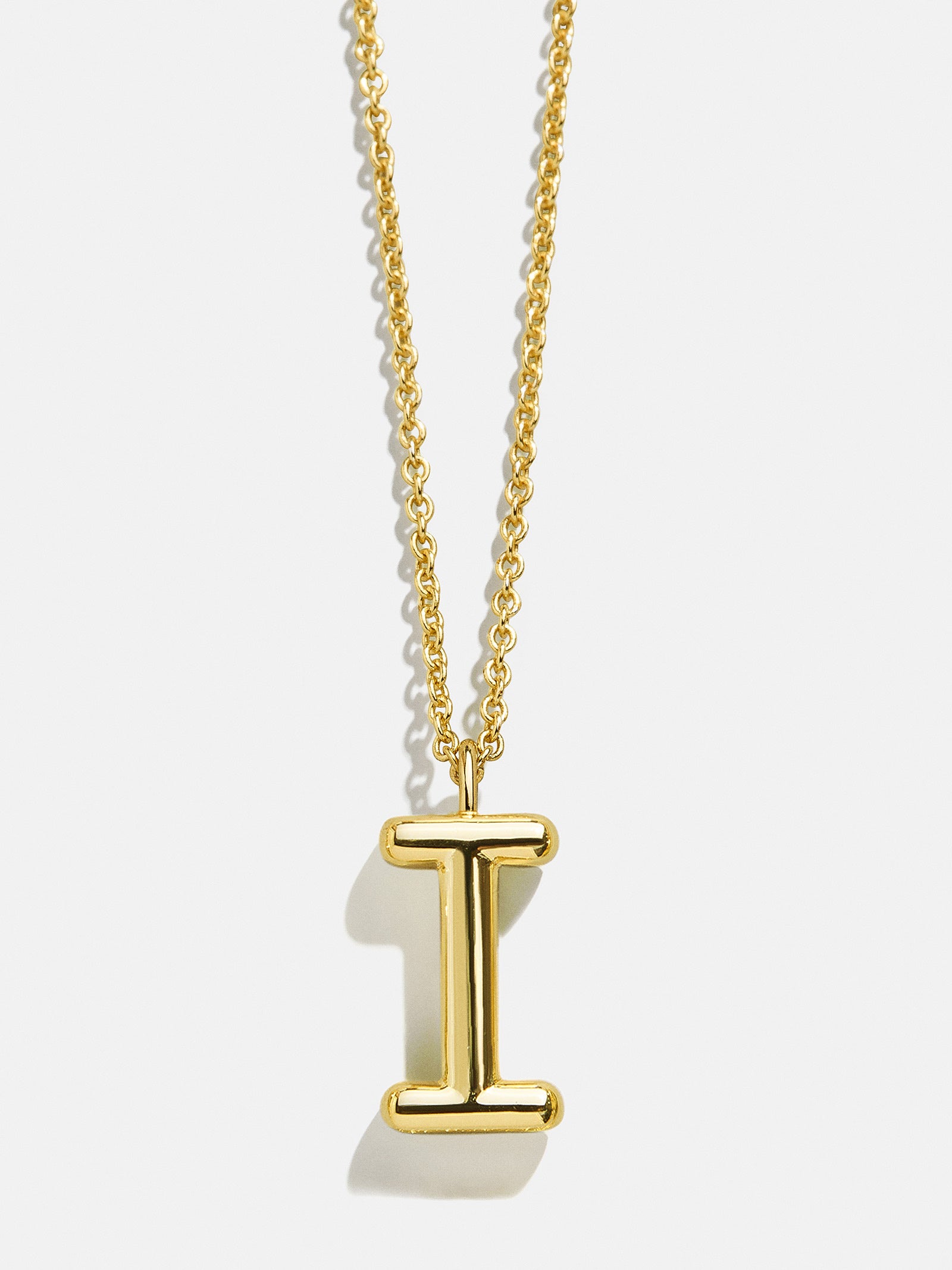 Premium Custom Gold Initial Necklace - Gold Plated Brass for Personalized Style