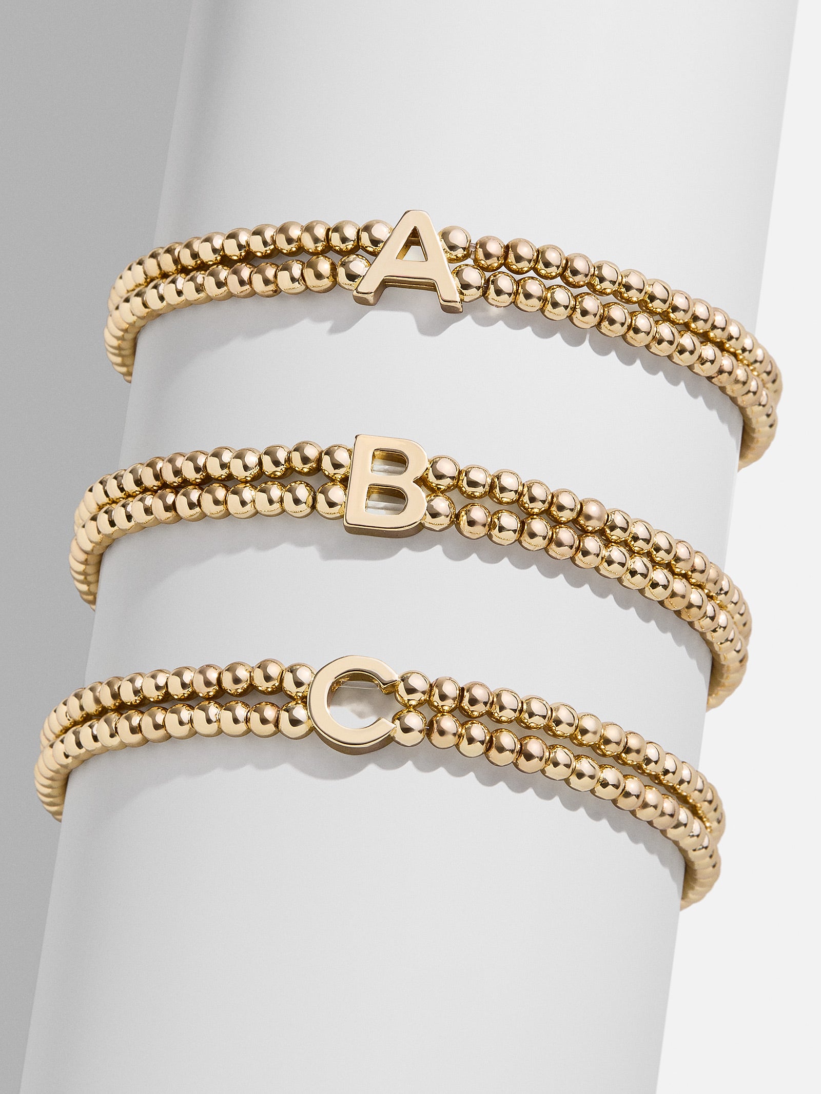 Premium Ivy Initial Pisa Bracelet - Ultimate Gold Edition