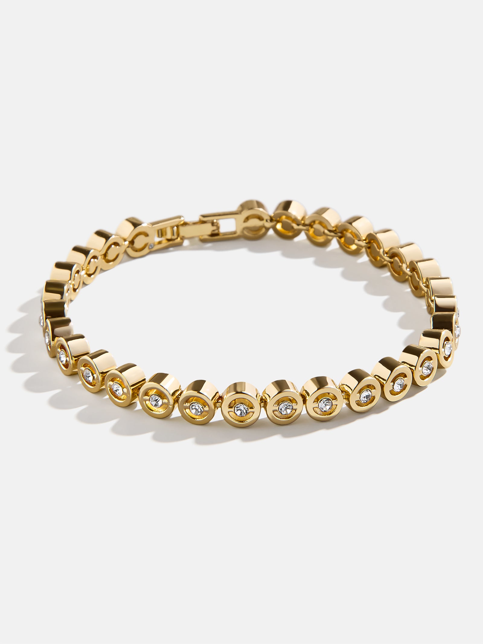 Addison Premium Crystal Bracelet - Gold/Pavé