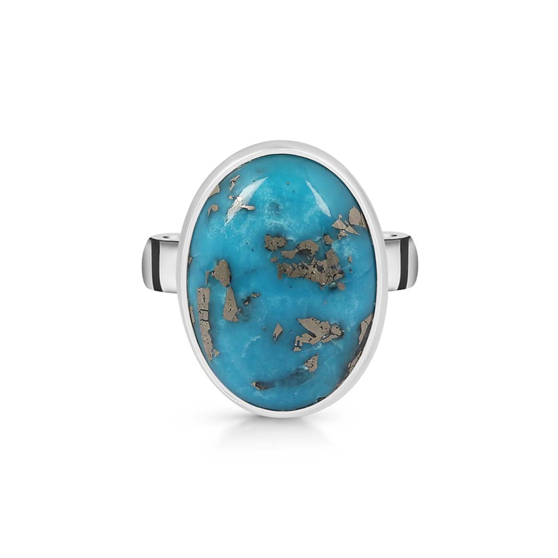 Premium Turquoise Adjustable Ring - TRQ-R-186 | Sagacia Jewelry