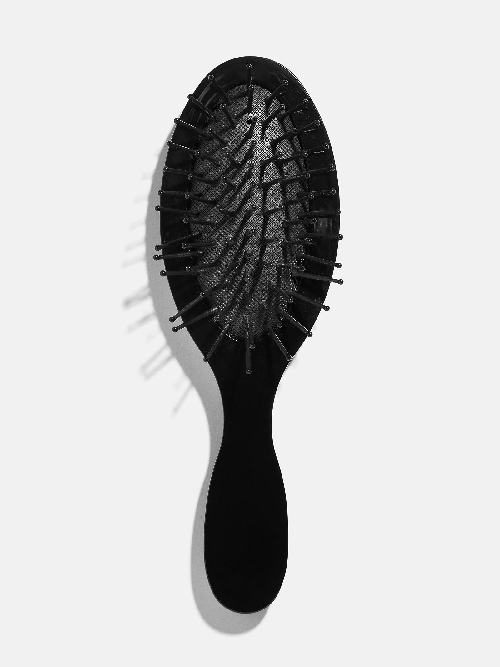 Premium Block Font Mini Custom Hair Brush - Black/White | Upgrade Your Routine