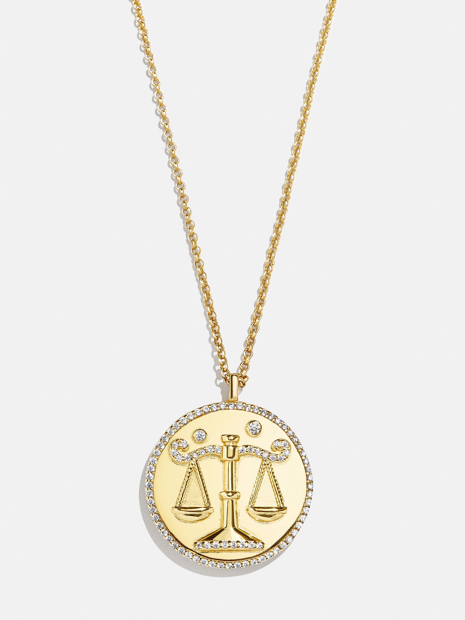 Premium Zodiac 18K Gold Medallion Necklace - Ultimate Astrology Jewelry