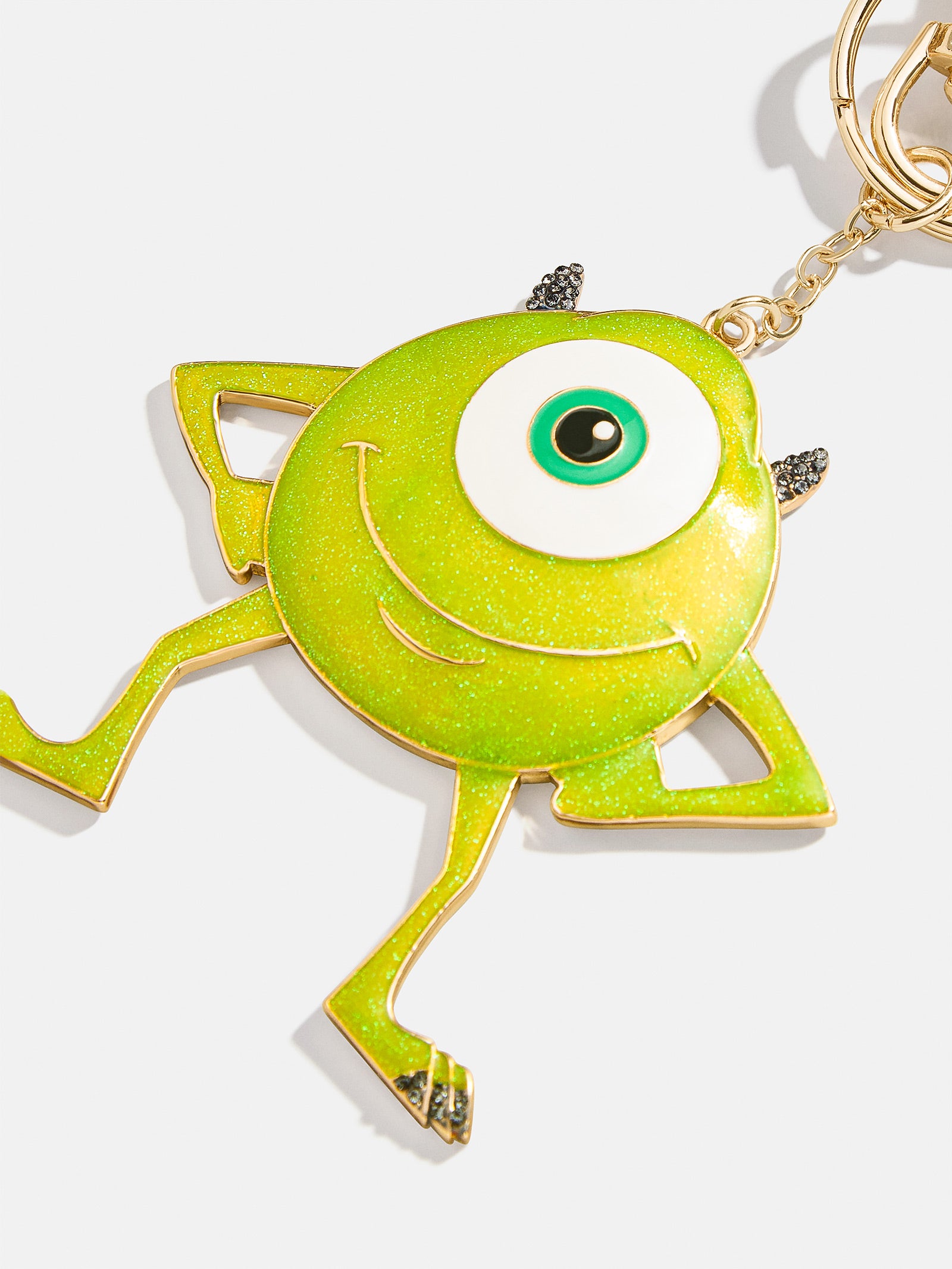 Premium Disney Monsters Inc Mike Wazowski Bag Charm - Ultimate Pixar Accessory