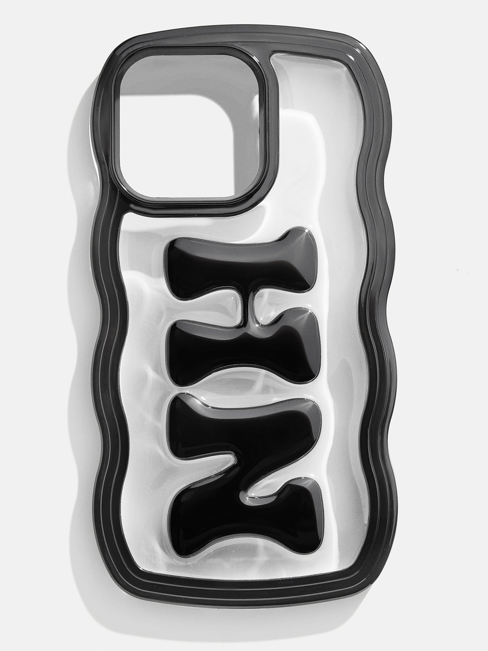 Ultimate Custom Bubble iPhone Case - Sleek Black