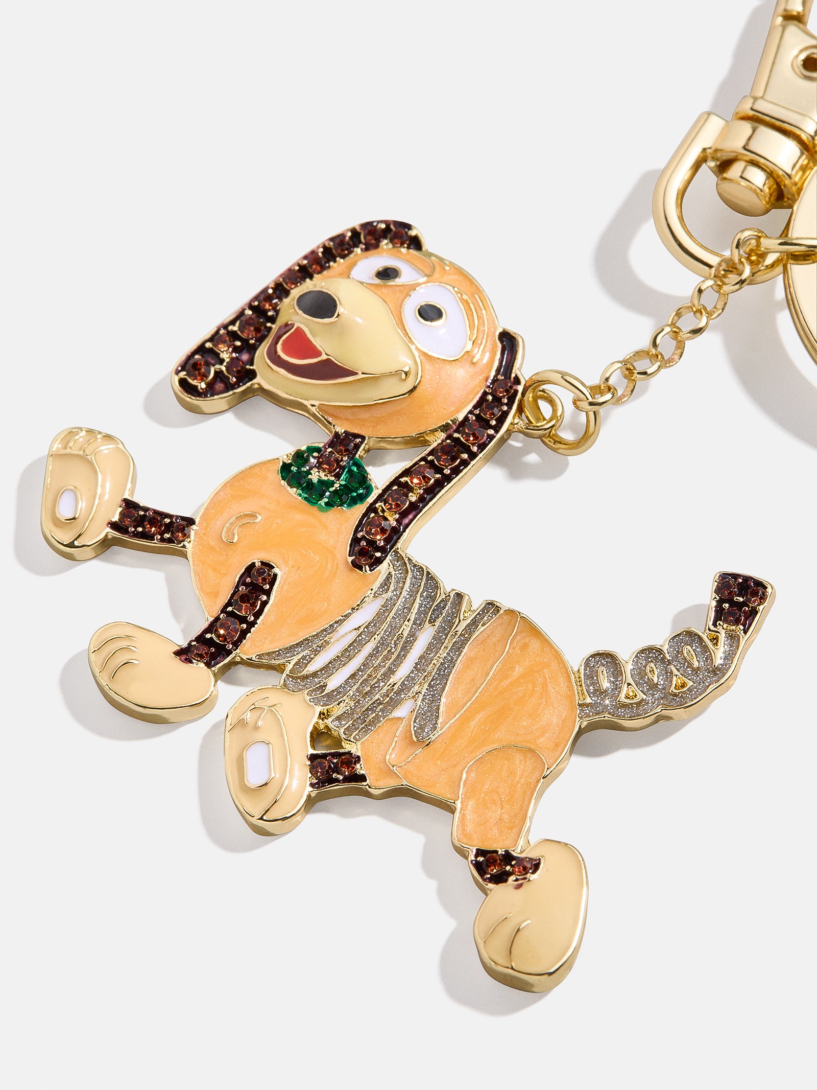 Premium Disney Toy Story Slinky Dog 2D Bag Charm - Ultimate Style Upgrade