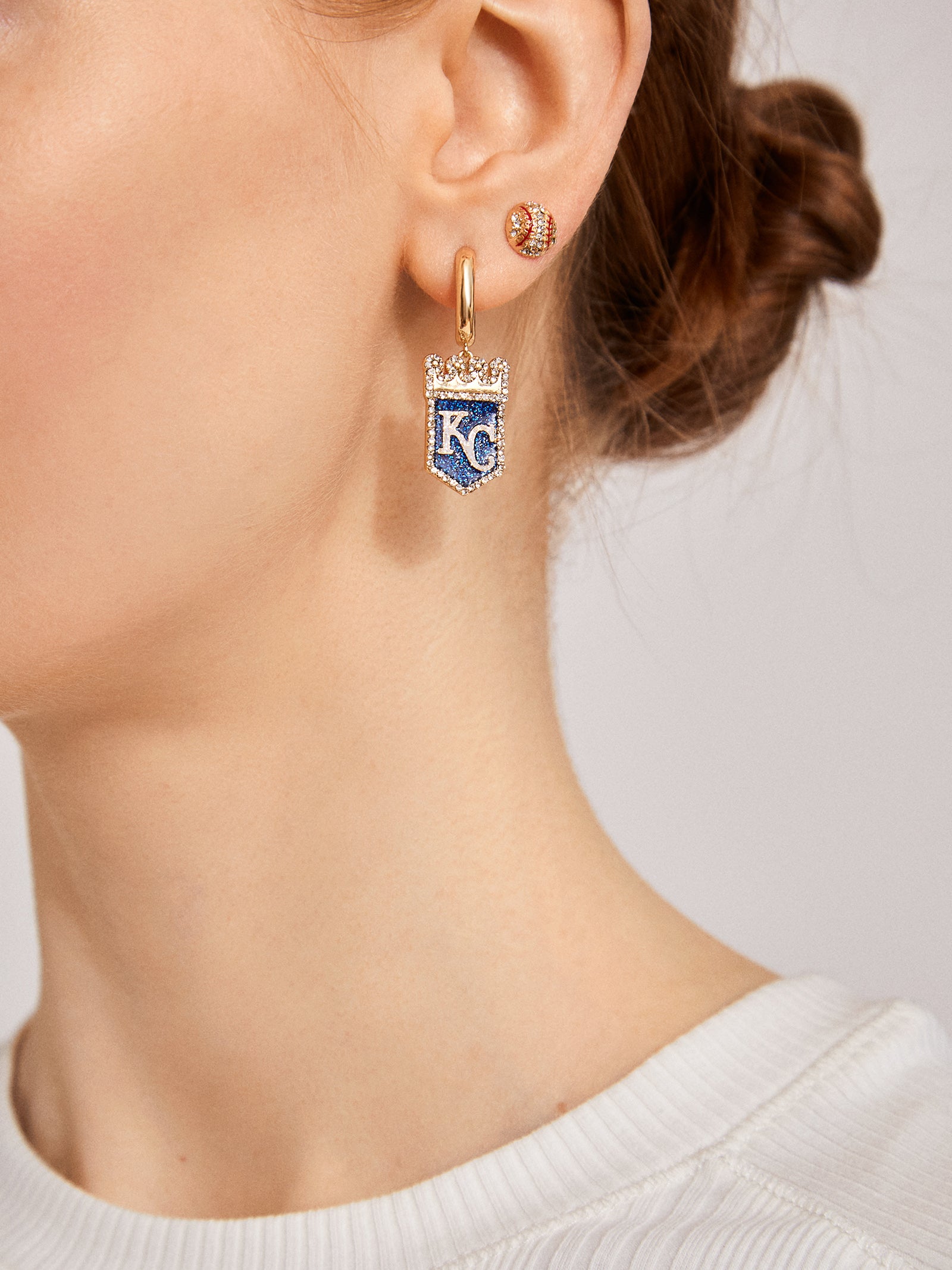 Premium MLB Kansas City Royals Earring Set - Ultimate Fan Collection