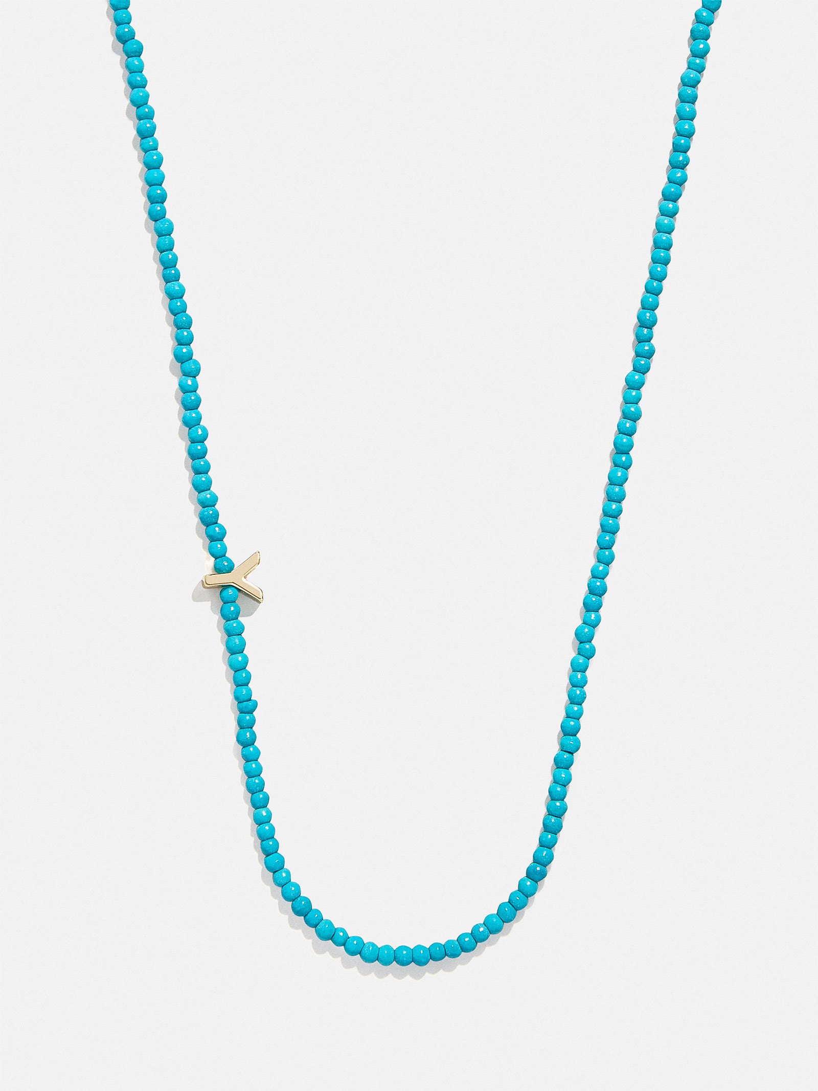 Premium Turquoise Initial Necklace - Personalized & Vibrant