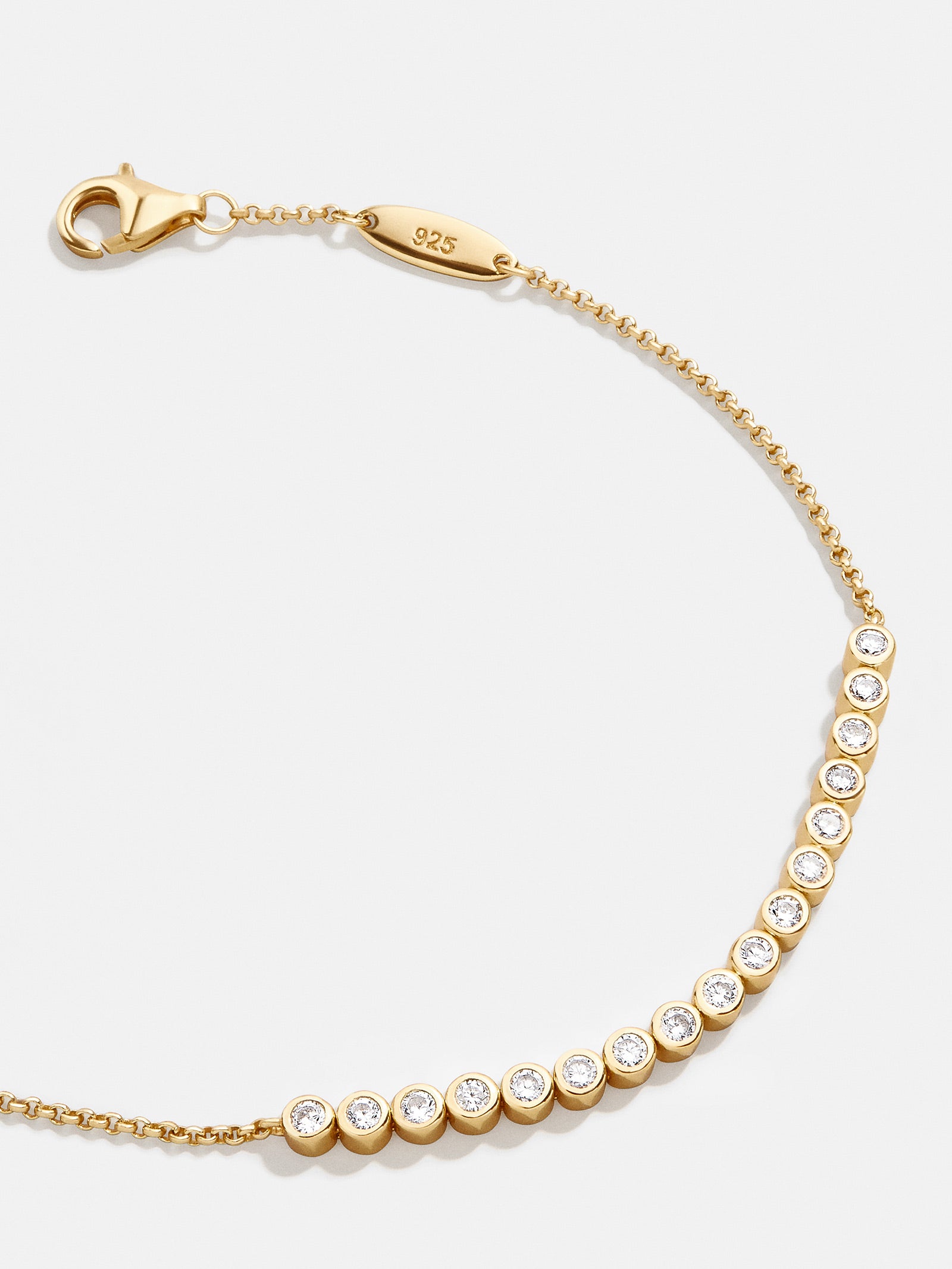 Sophie Premium 18K Gold Tennis Bracelet - Ultimate Elegance with Pavé CZ Stones