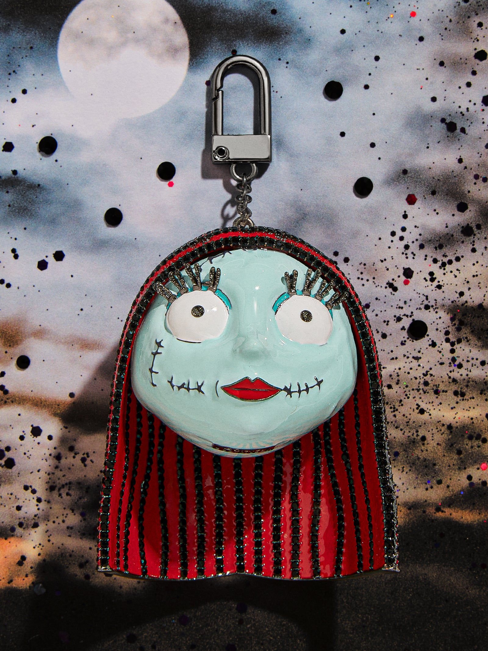 Premium Disney Tim Burton's Nightmare Before Christmas Sally Bag Charm - Ultimate Halloween Accessory