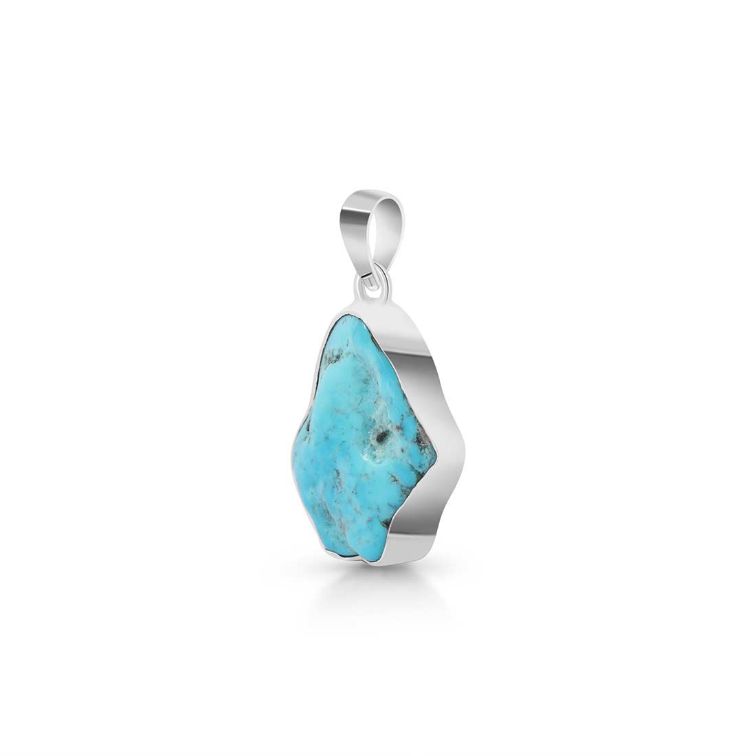 Premium Turquoise Rough Pendant - TRQ-P-70