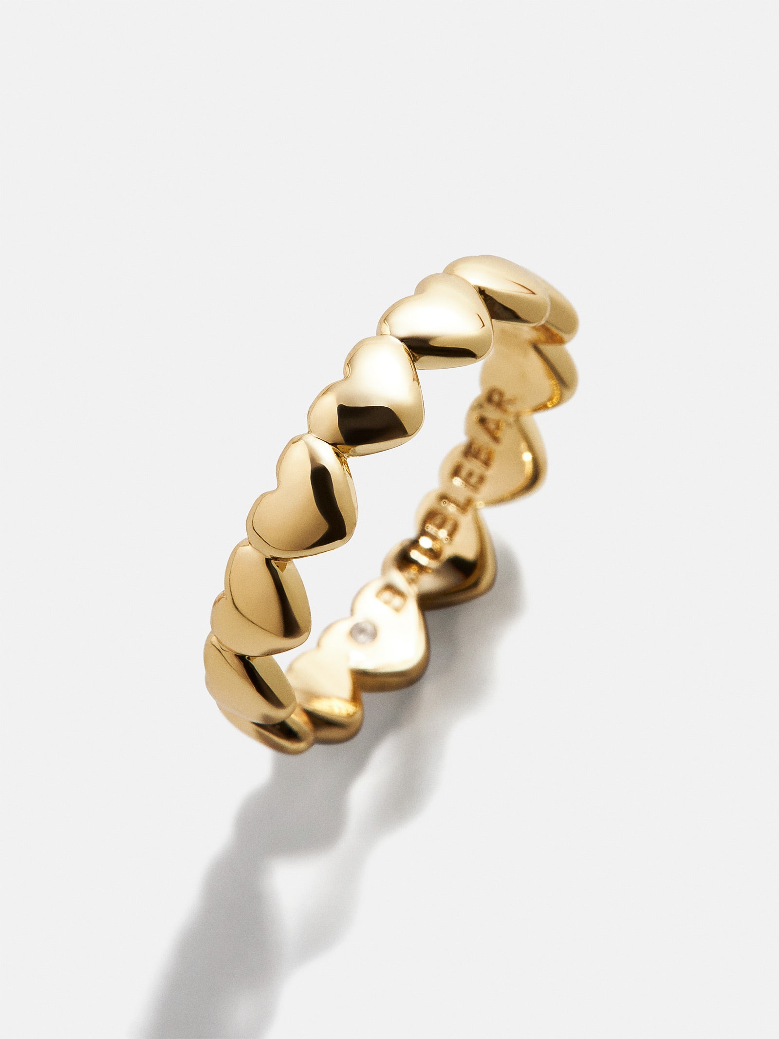 Adrianna Heart Ring - Premium Gold Band