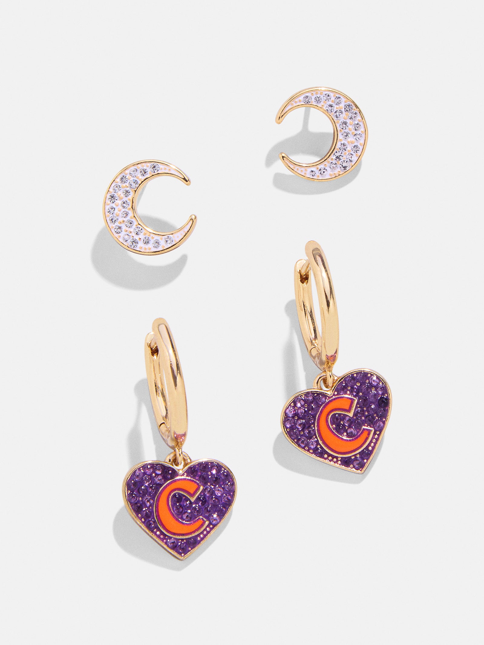 Premium Clemson University Earring Set - Ultimate Game-Day Accessories