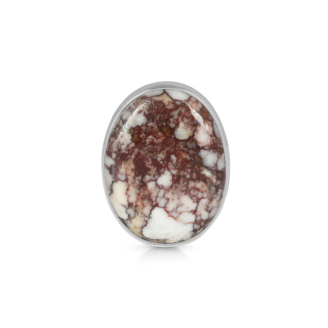 Premium Wild Horse Jasper Adjustable Ring - Ultimate Style & Healing (WOJ-R-55)