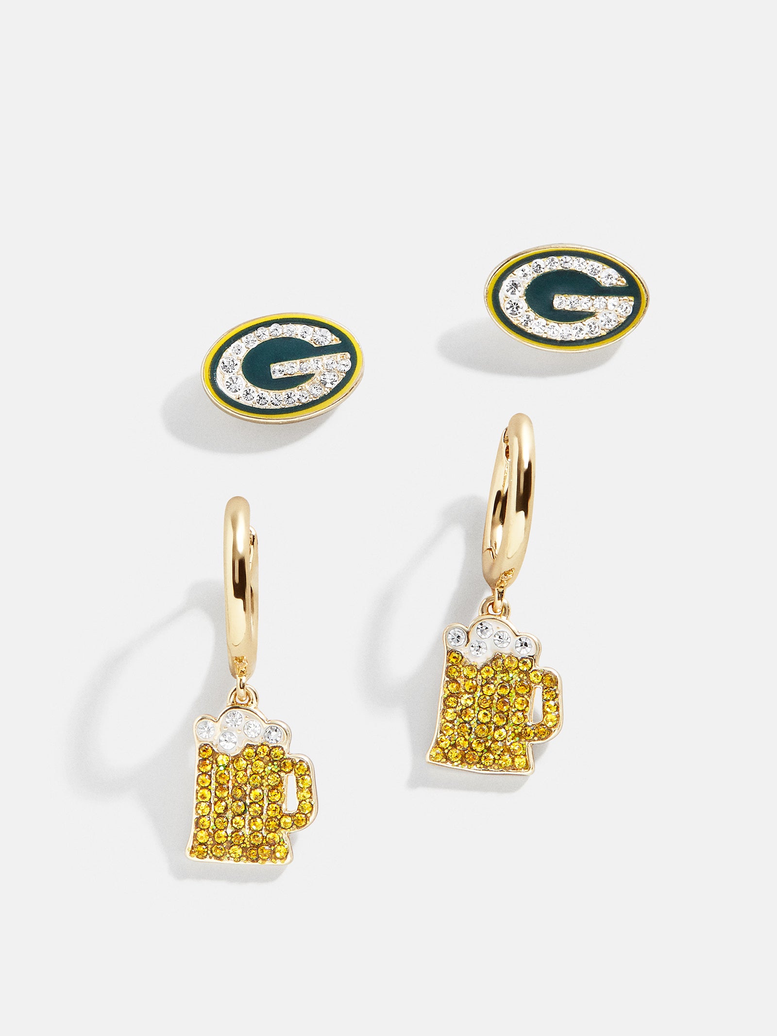 Premium Green Bay Packers NFL Earring Set - Ultimate Game Day Accessory