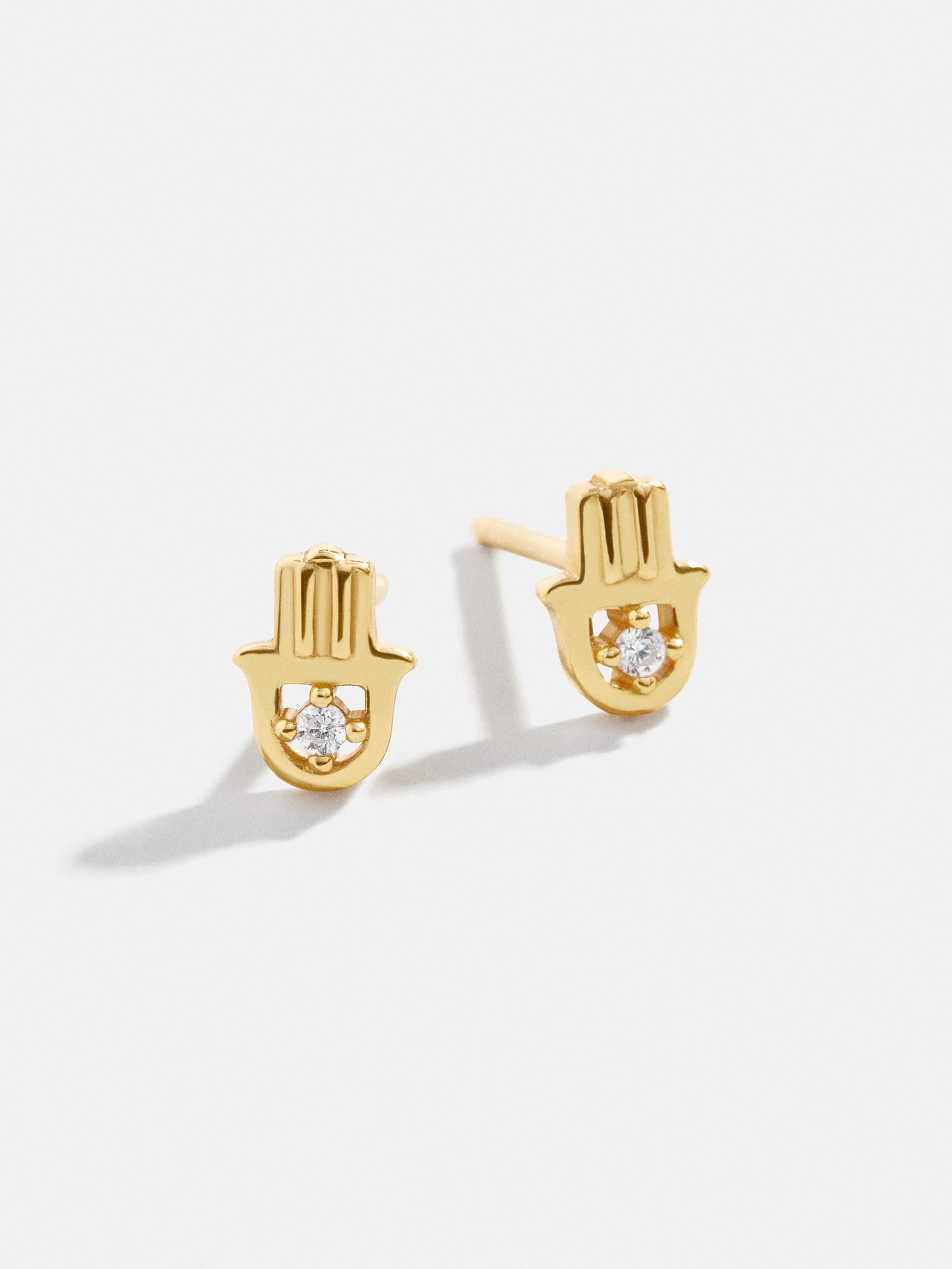 Premium Inanna 18K Gold Hamsa Earrings - Ultimate Protection & Style