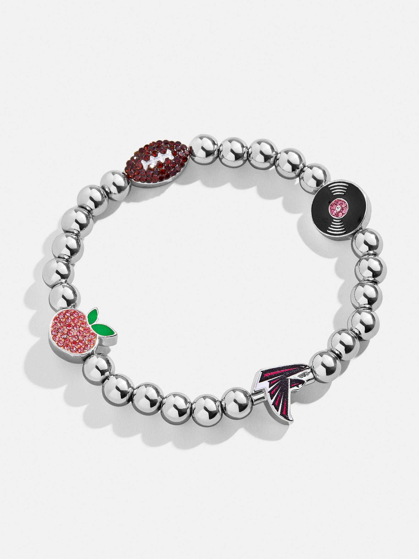 Premium Atlanta Falcons NFL Charm Bracelet - Ultimate Team Spirit Jewelry