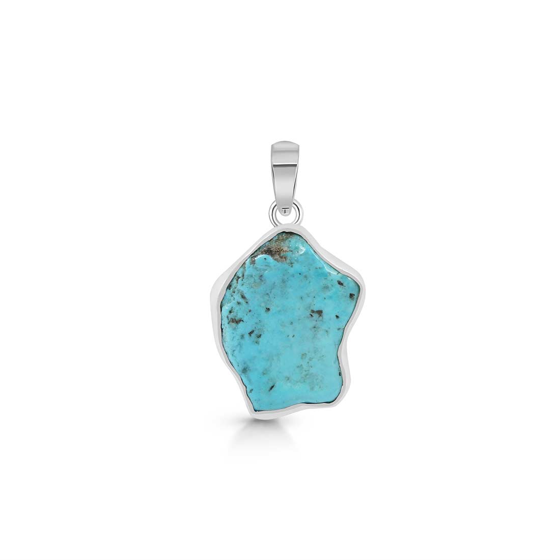 Premium Turquoise Rough Pendant - Authentic Sagacia Jewelry (TRQ-P-61)