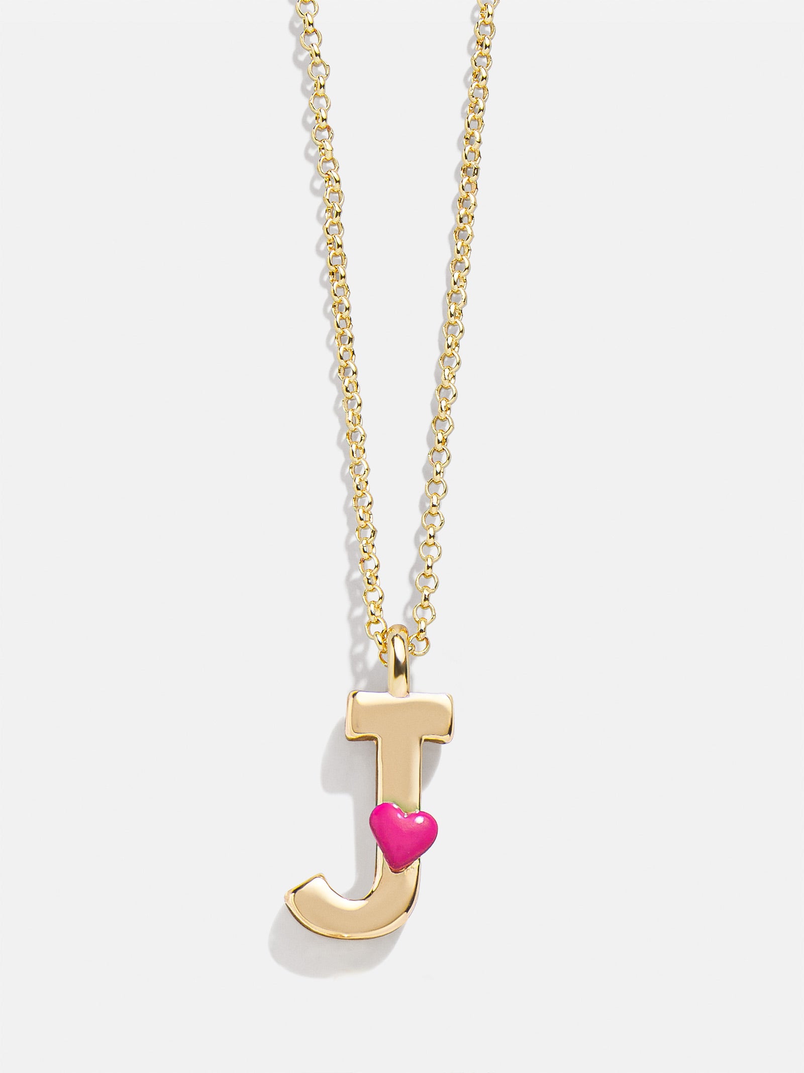 Premium Kids' Heart Initial Necklace - Personalized Gold Jewelry