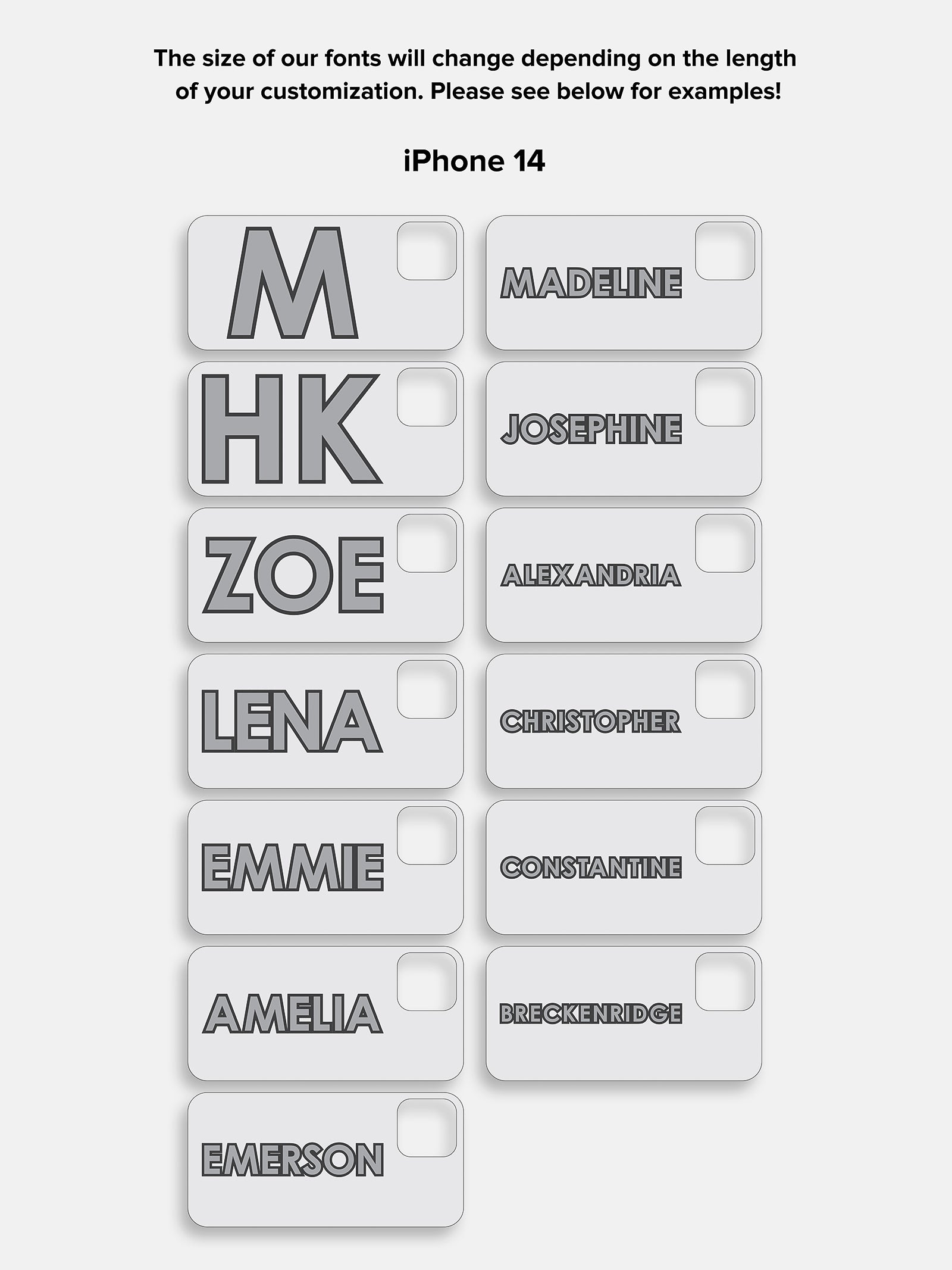 Ultimate Custom Block Font iPhone Case - Beige & Pink