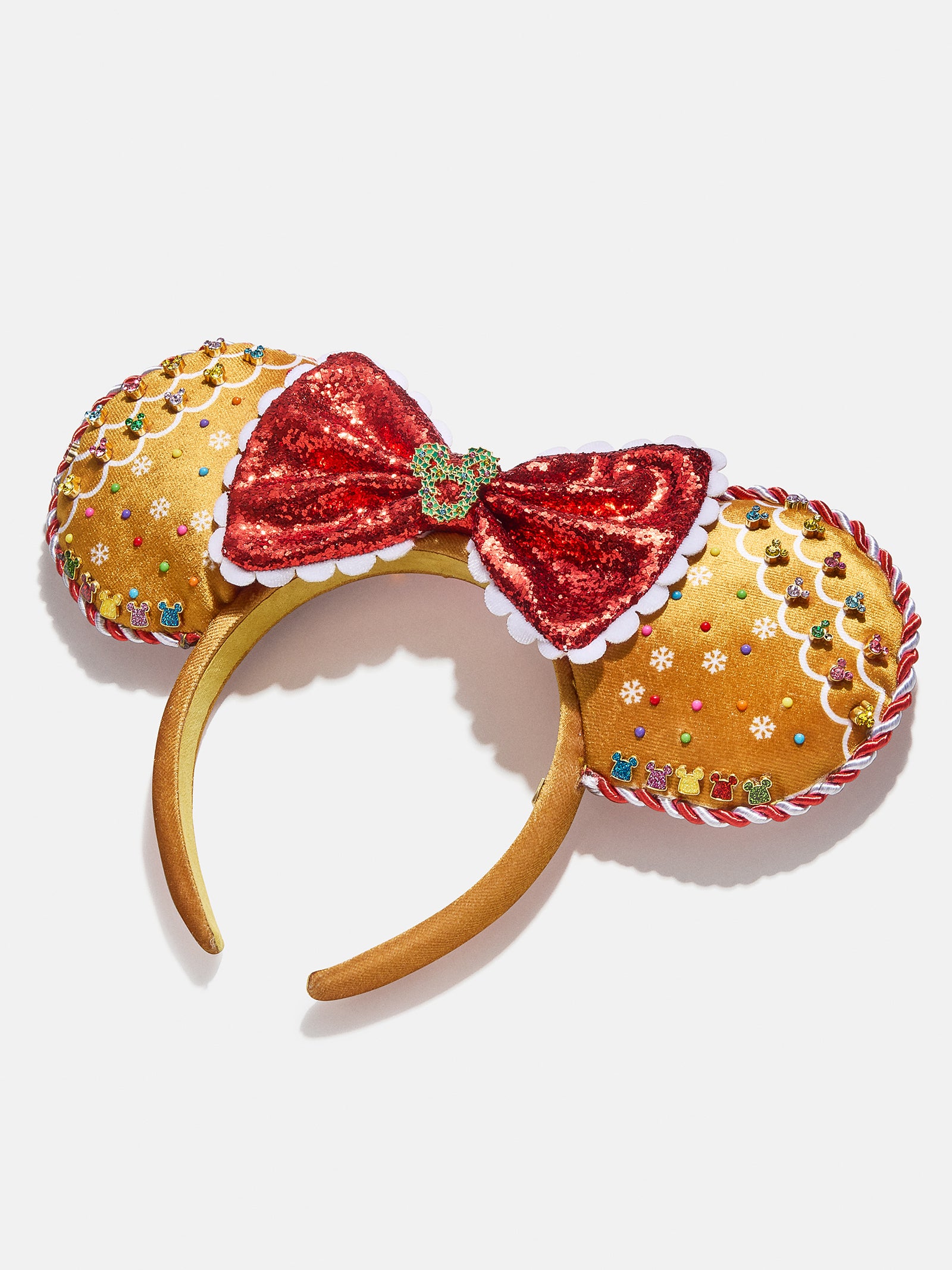 Premium Disney Minnie Mouse Gingerbread Ears Headband - Ultimate Holiday Style