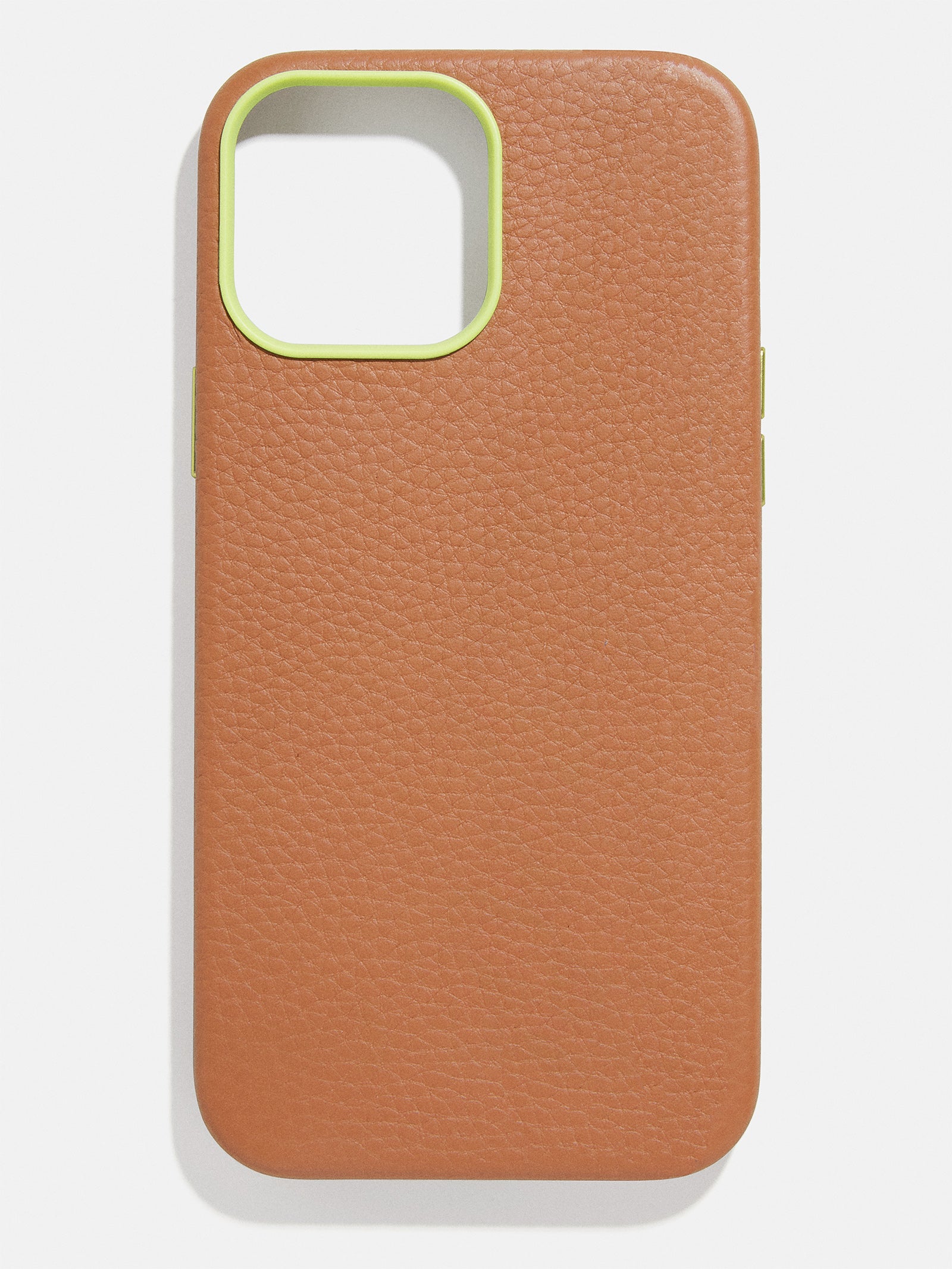 Premium Leather iPhone Case - Luxe Brown