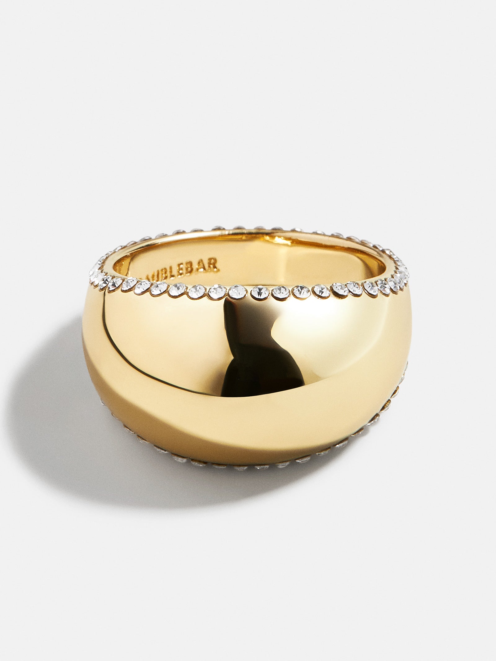 Premium Kim Ring - Gold/Pavé Statement Piece