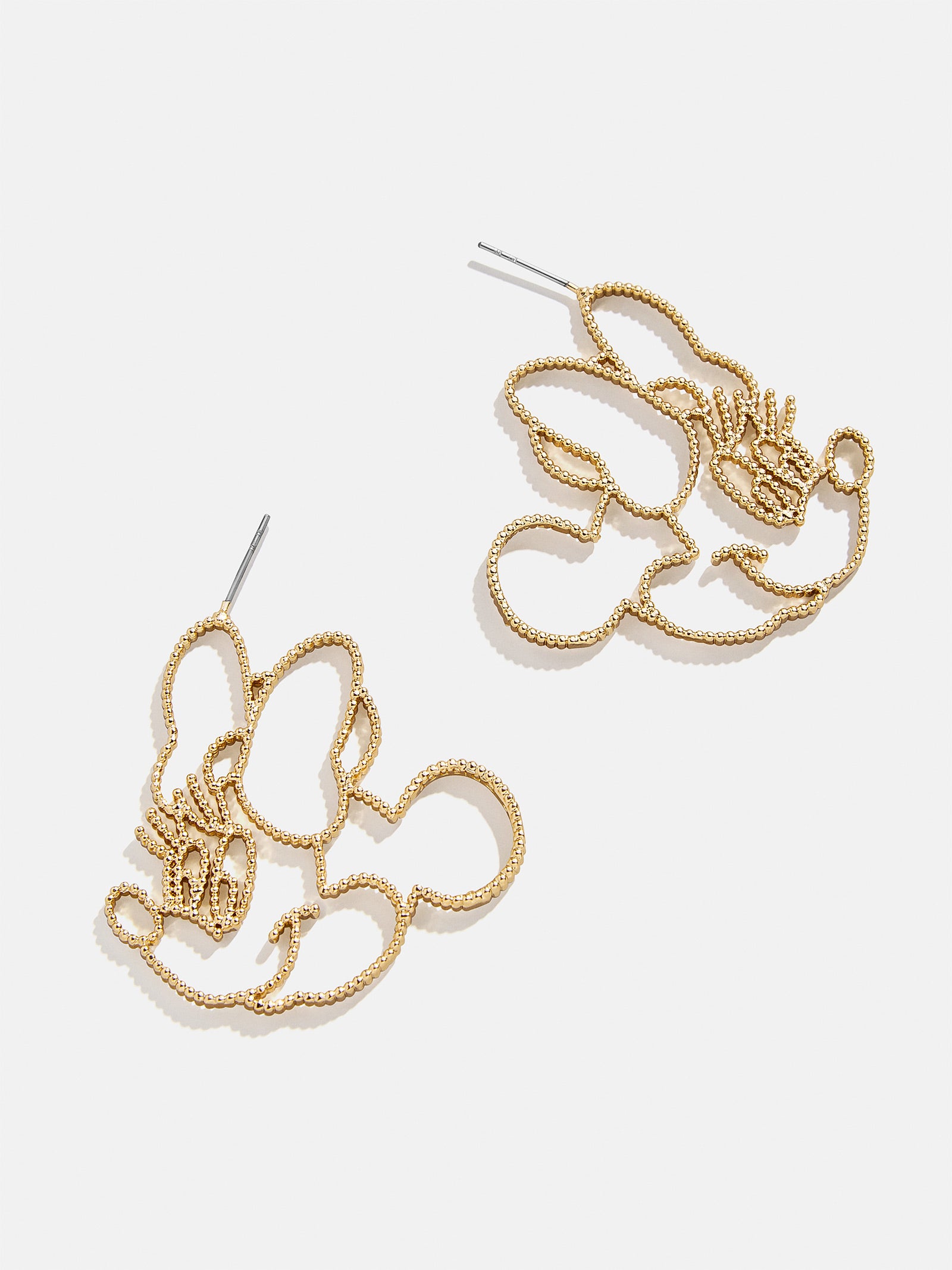 Premium Minnie Mouse Disney Outline Earrings - Timeless Disney Jewelry