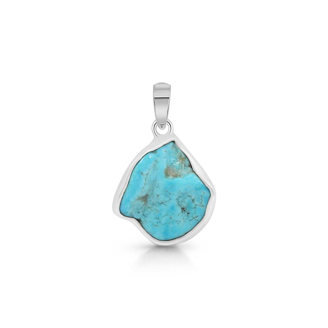 Premium Turquoise Rough Pendant - TRQ-P-38