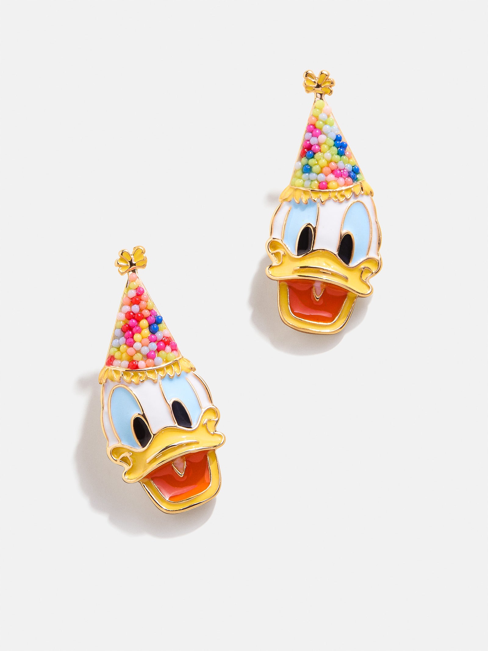 Premium Donald Duck Celebration Earrings - Disney Official